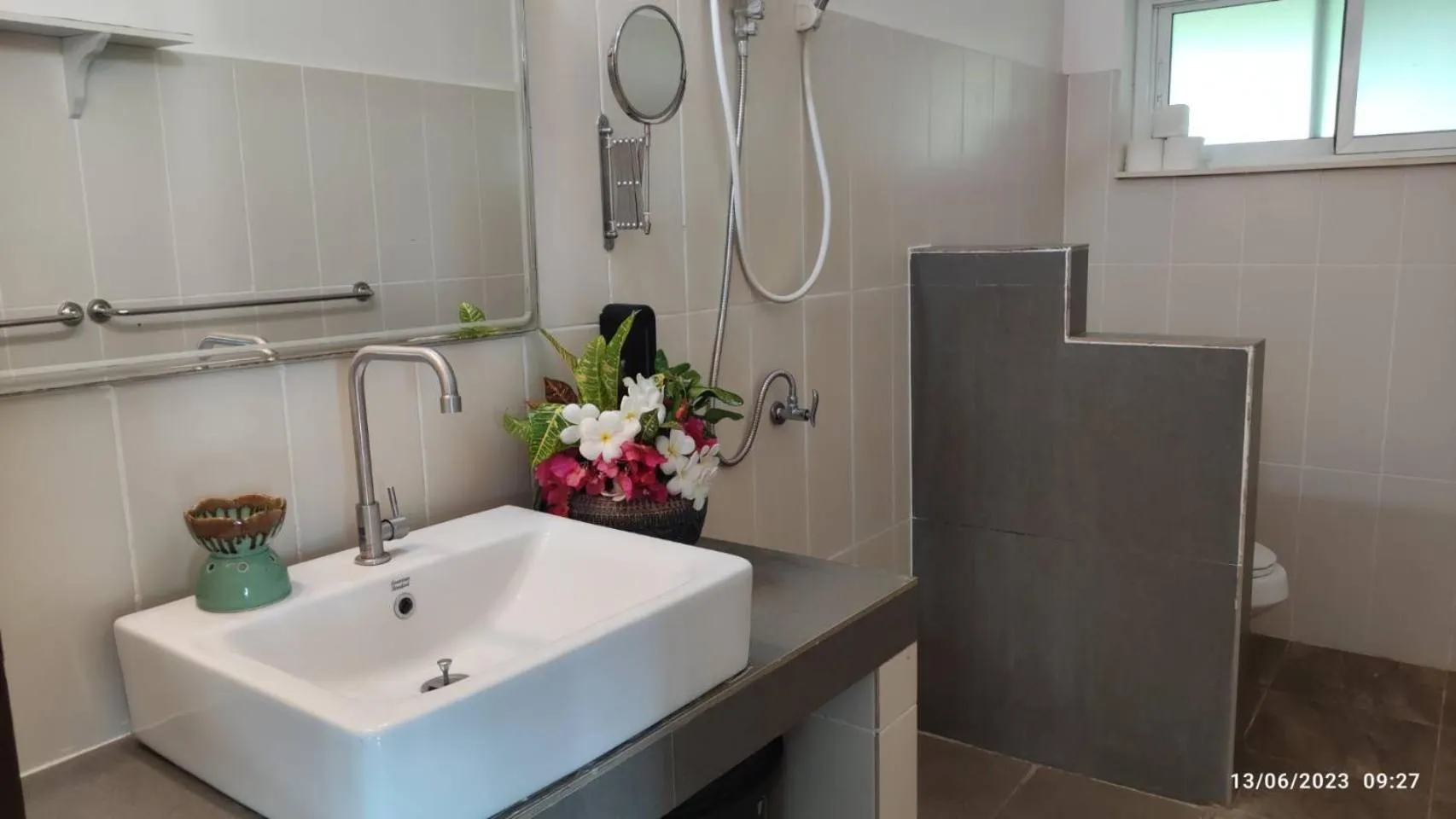 Shower in Good Time Sports Village Koh Mak