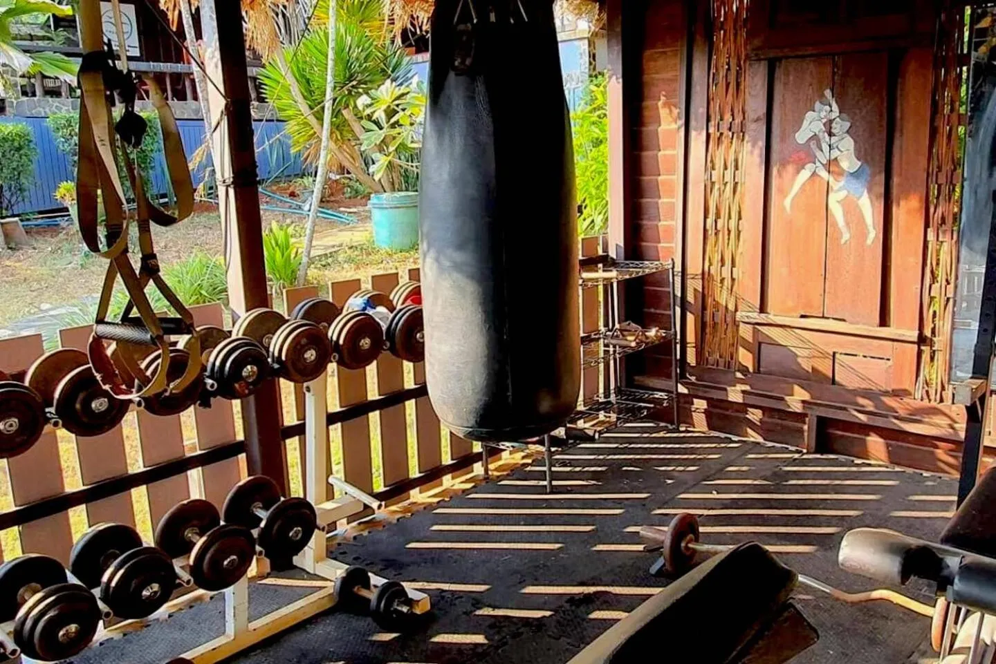 Fitness centre/facilities in Good Time Sports Village Koh Mak