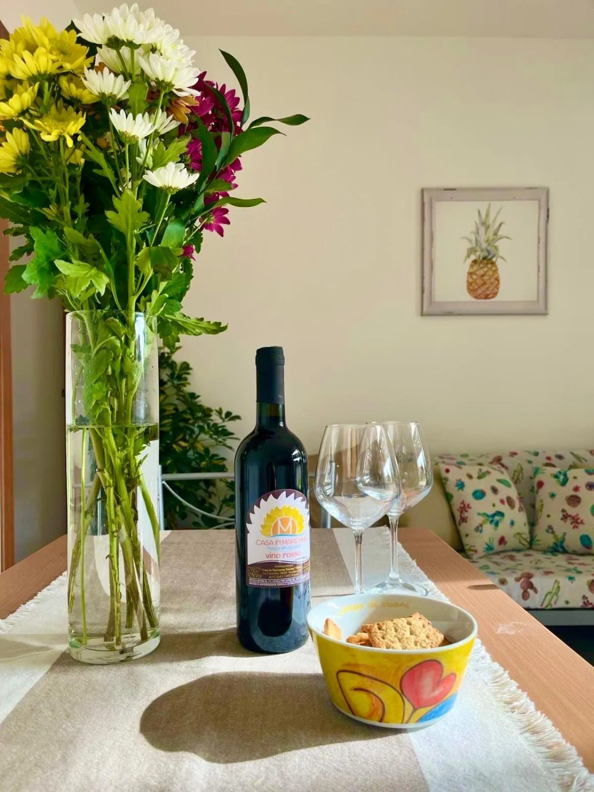 Living room in Casa in Maremma Tuscany Village