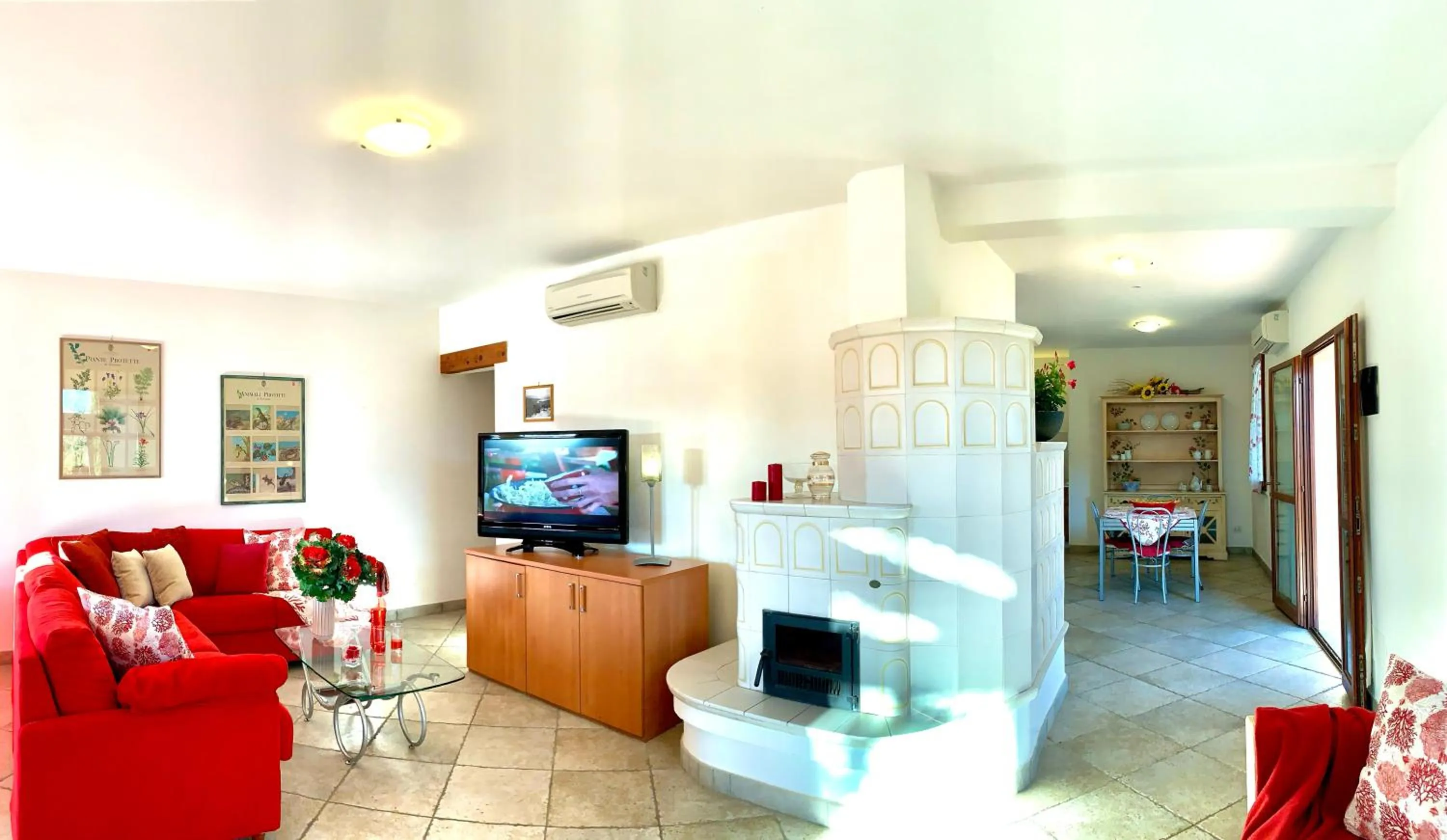 Communal lounge/ TV room in Casa in Maremma Tuscany Village