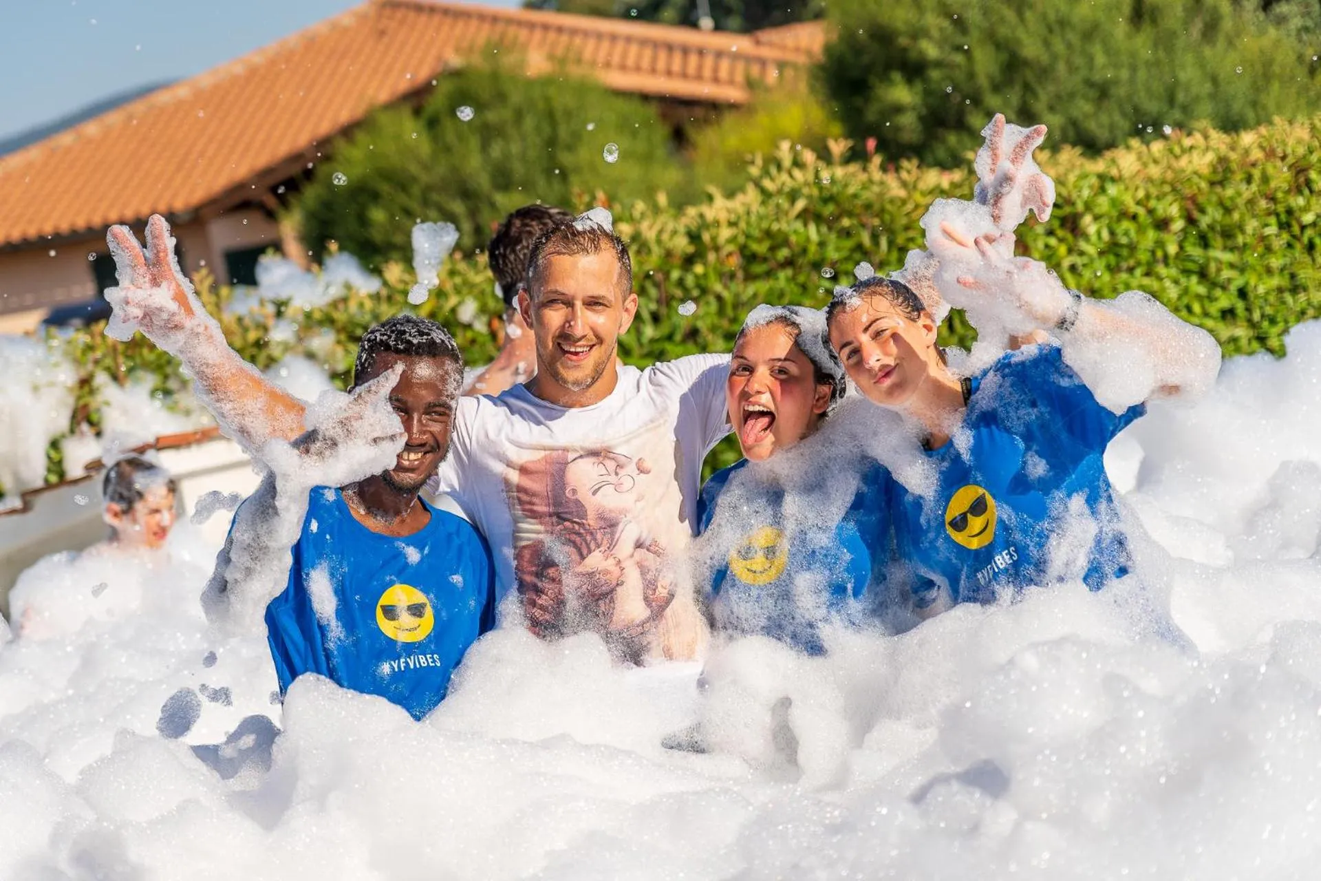 People in Casa in Maremma Tuscany Village