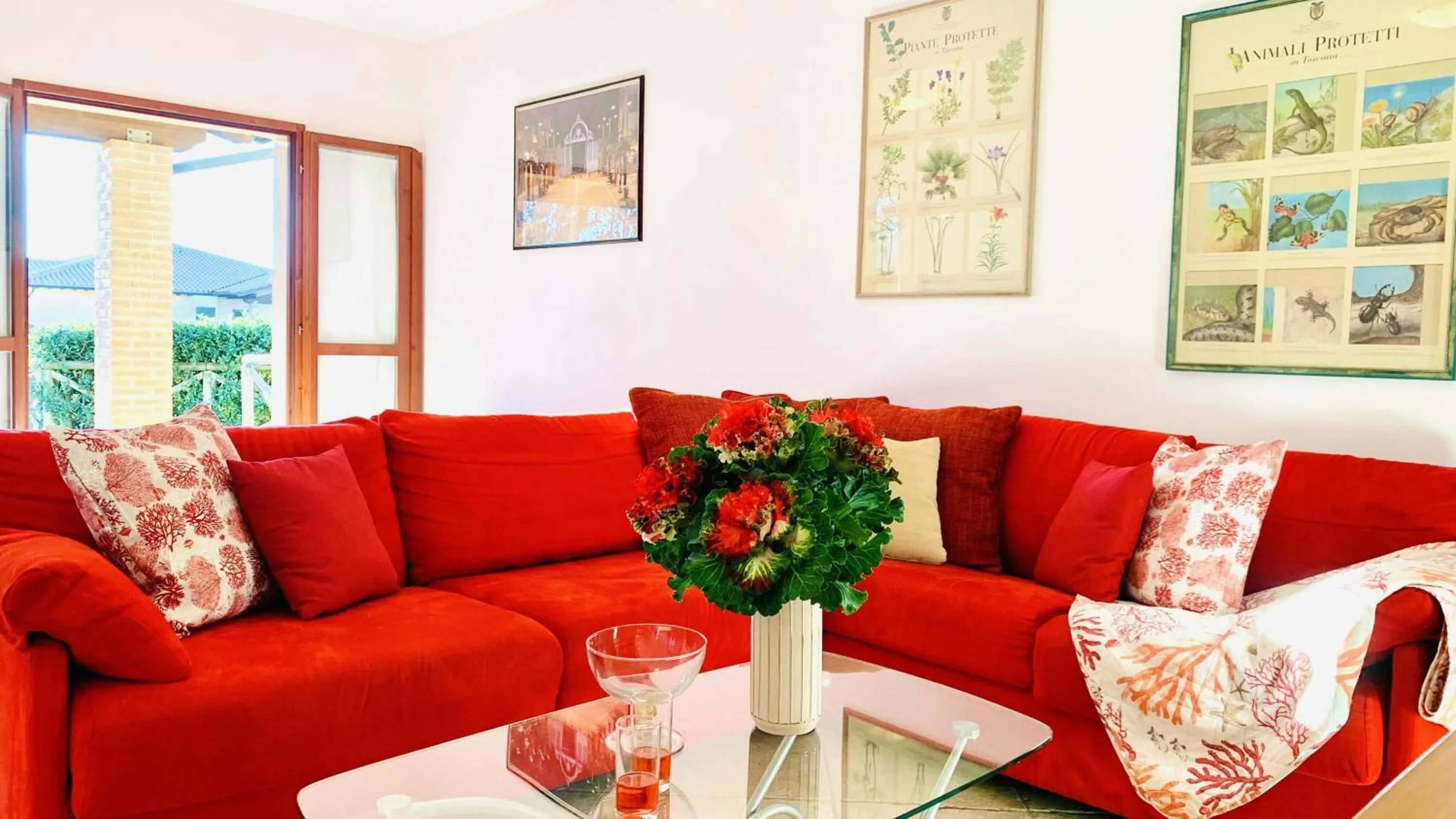 Living room in Casa in Maremma Tuscany Village
