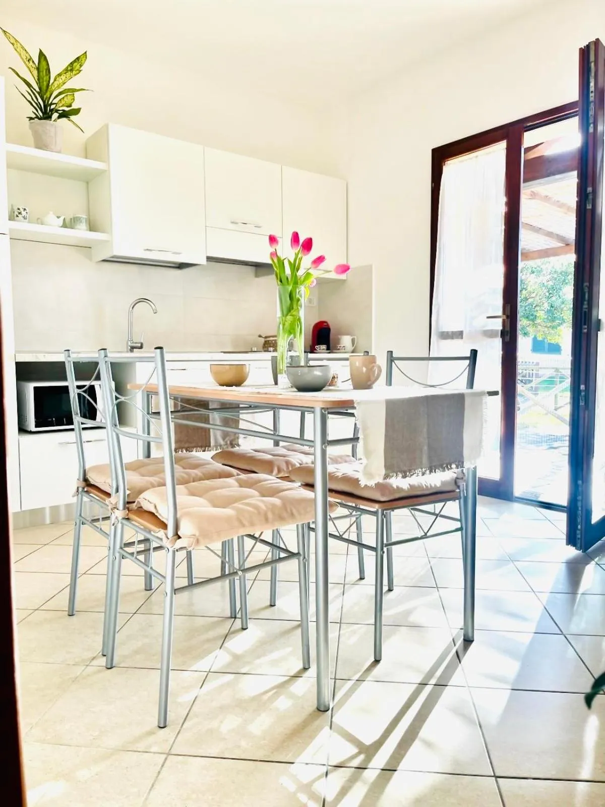 Kitchen or kitchenette in Casa in Maremma Tuscany Village