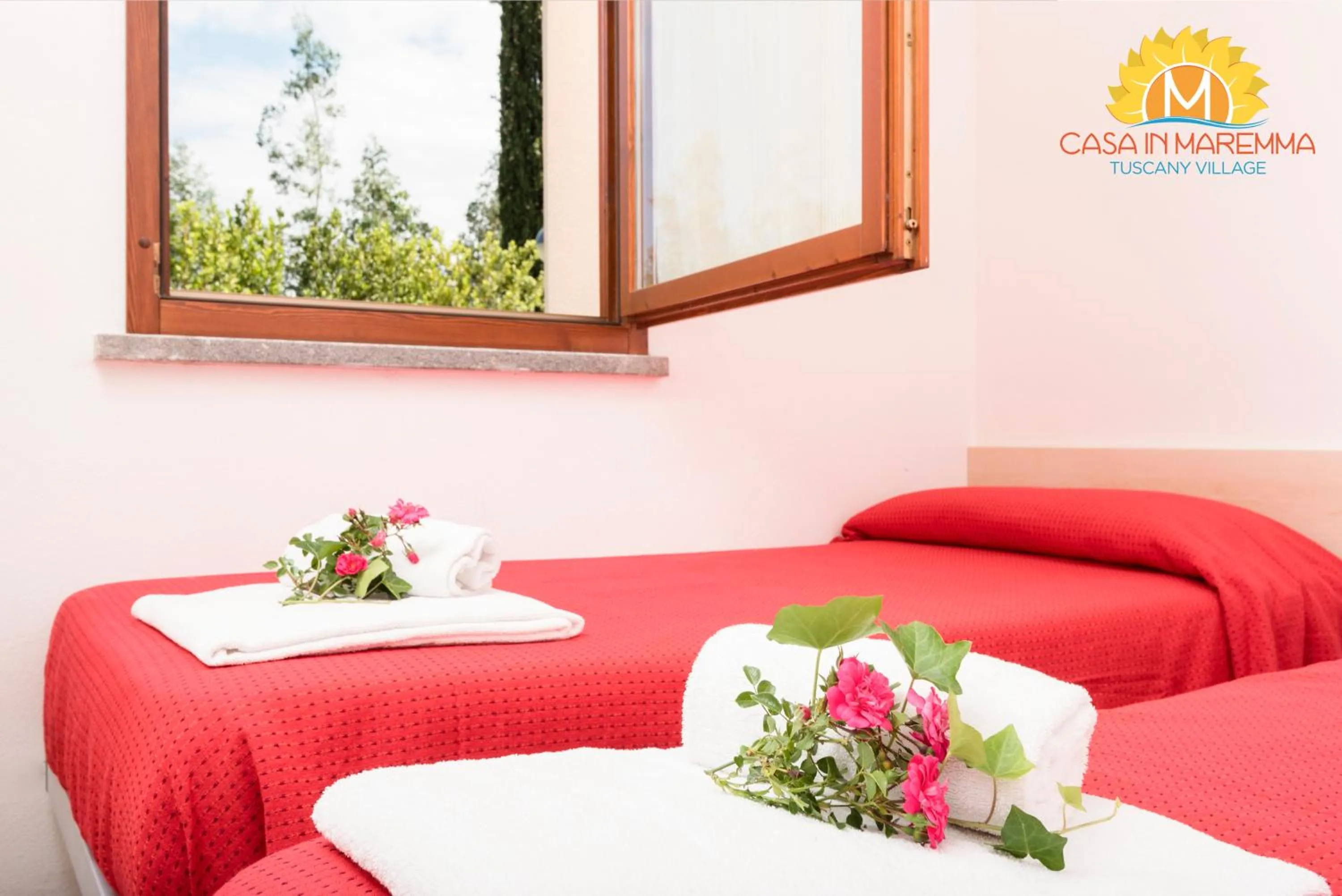 Bed in Casa in Maremma Tuscany Village