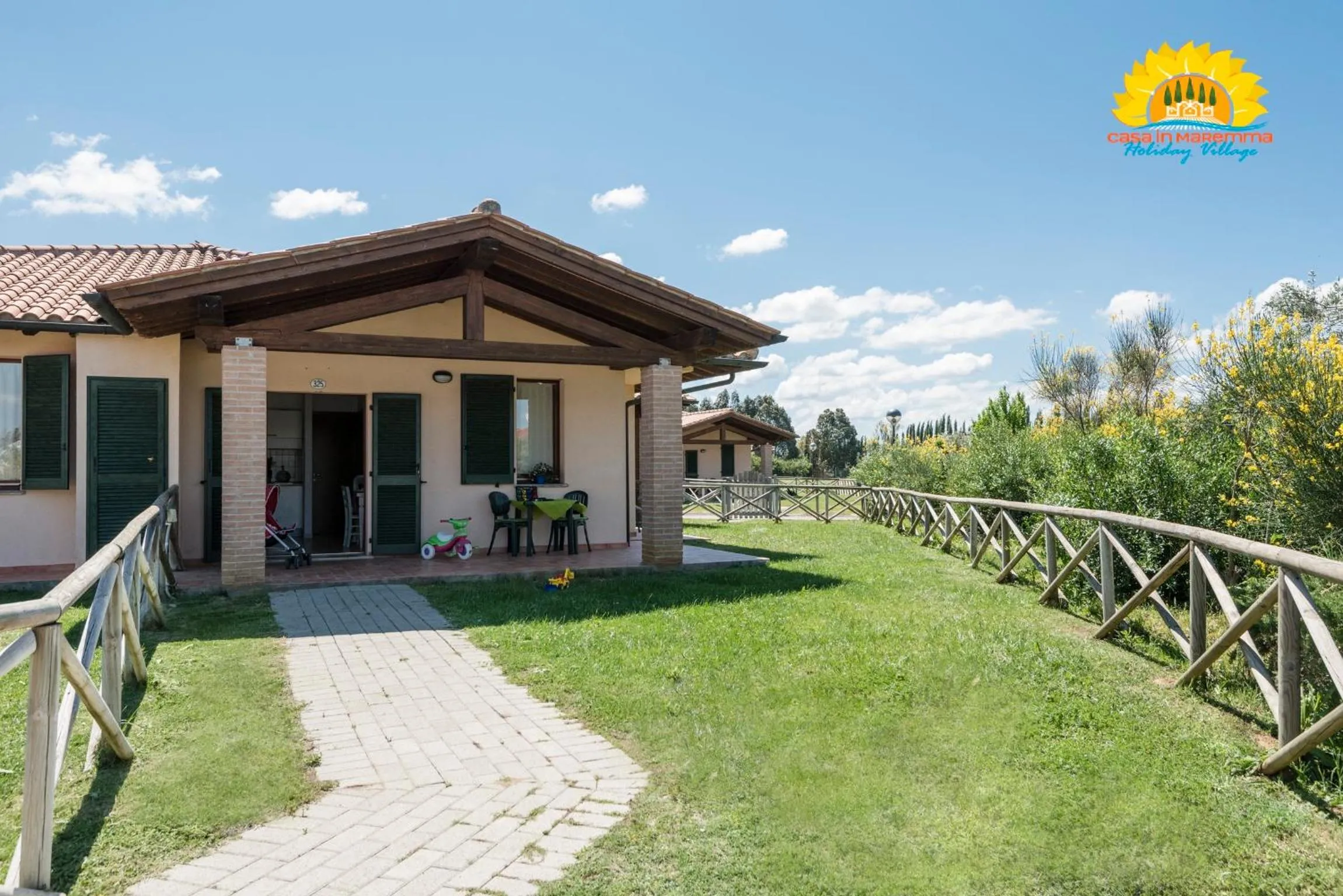 Patio in Casa in Maremma Tuscany Village