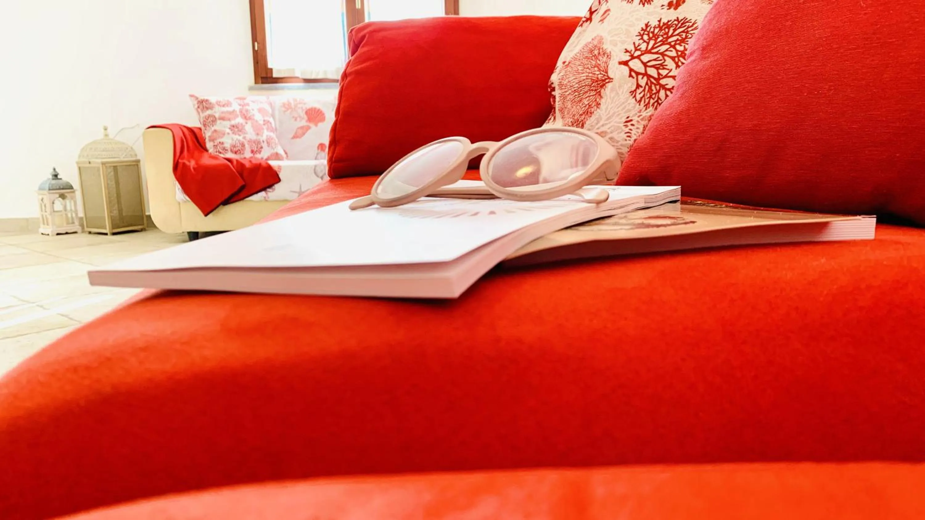Living room, Bed in Casa in Maremma Tuscany Village