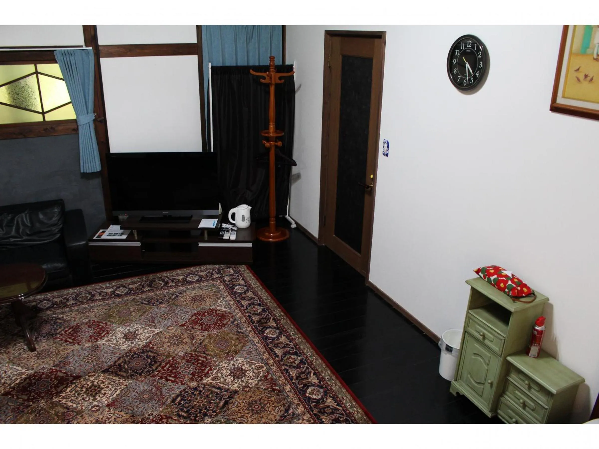 Bed in Kotohira Guest House en