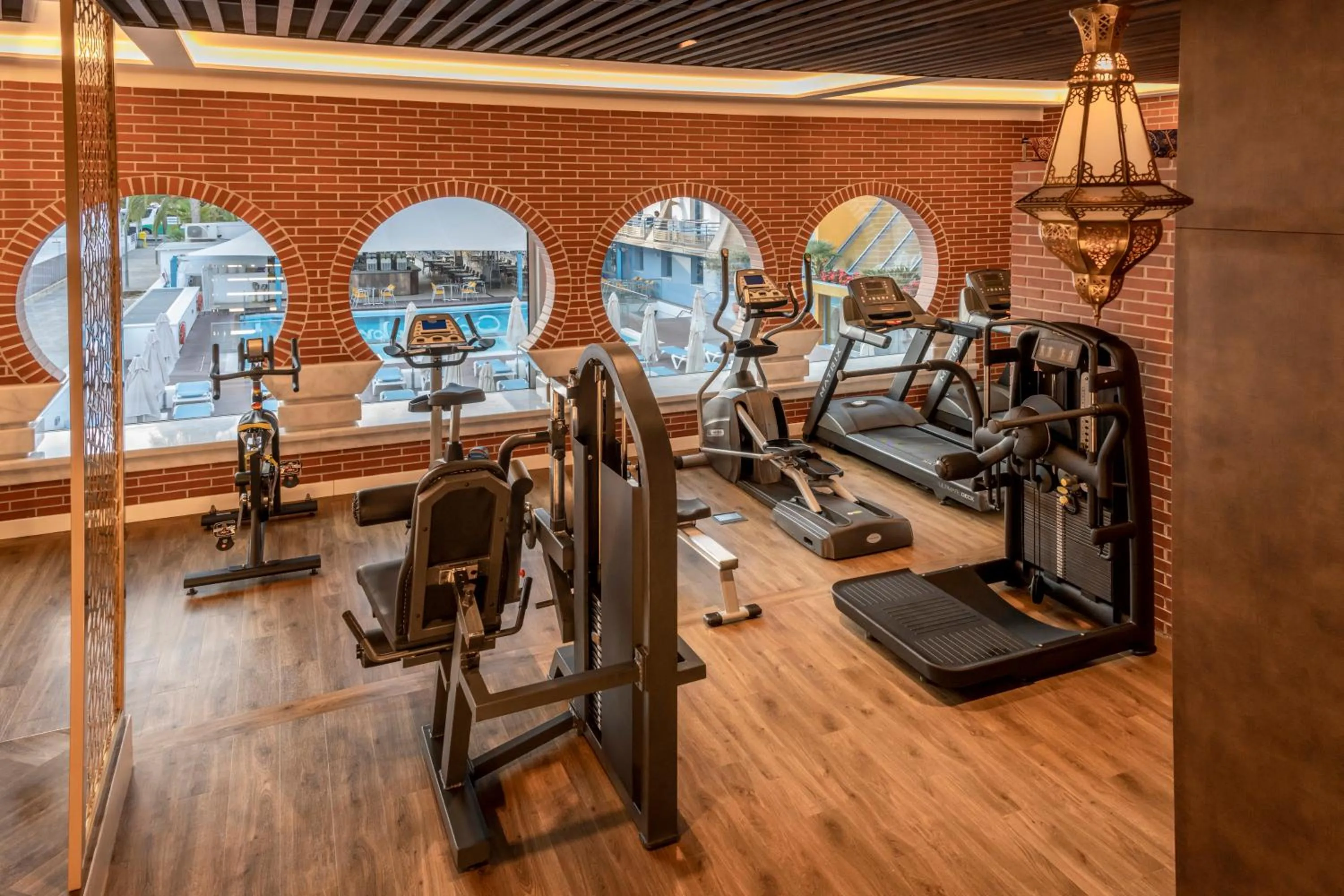 Fitness centre/facilities in Hotel Alhambra
