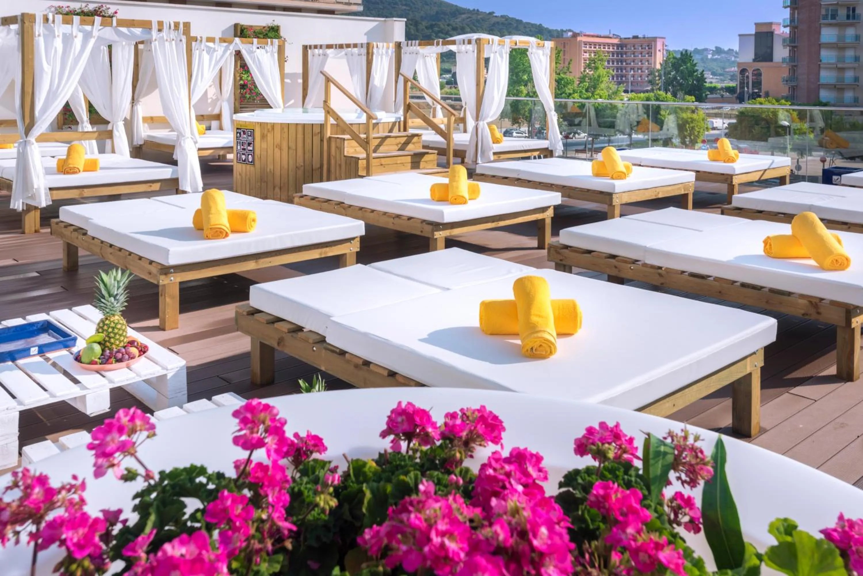 Solarium in Hotel Alhambra