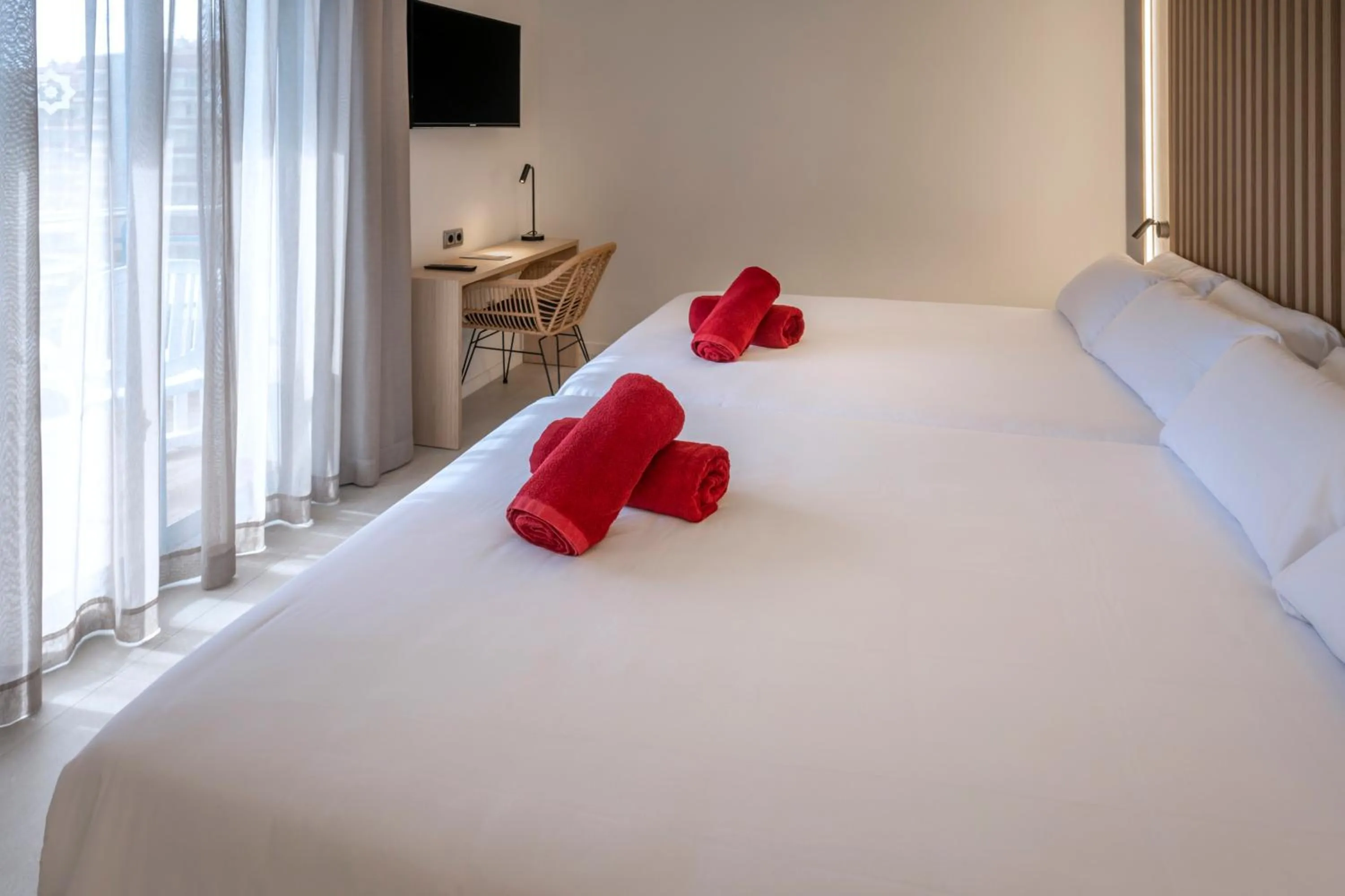 Bed in Hotel Alhambra