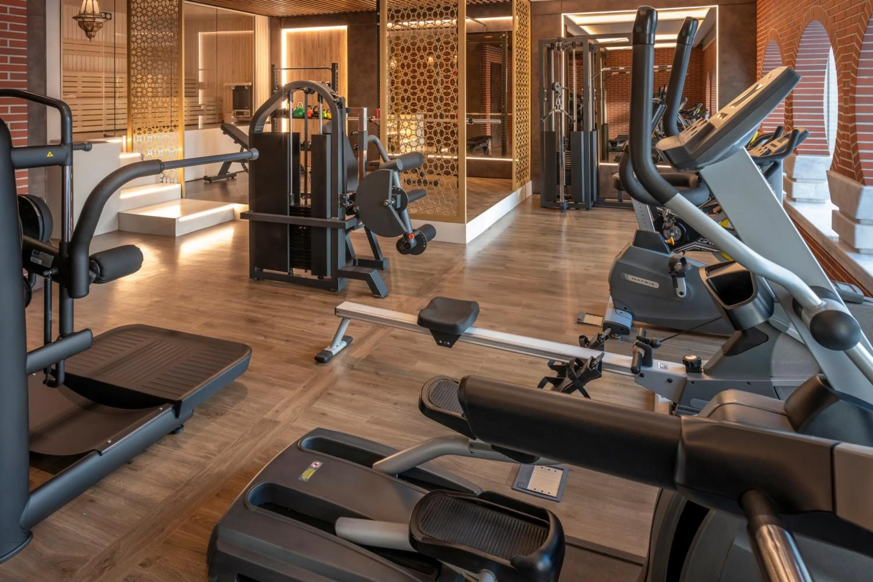 Fitness centre/facilities in Hotel Alhambra