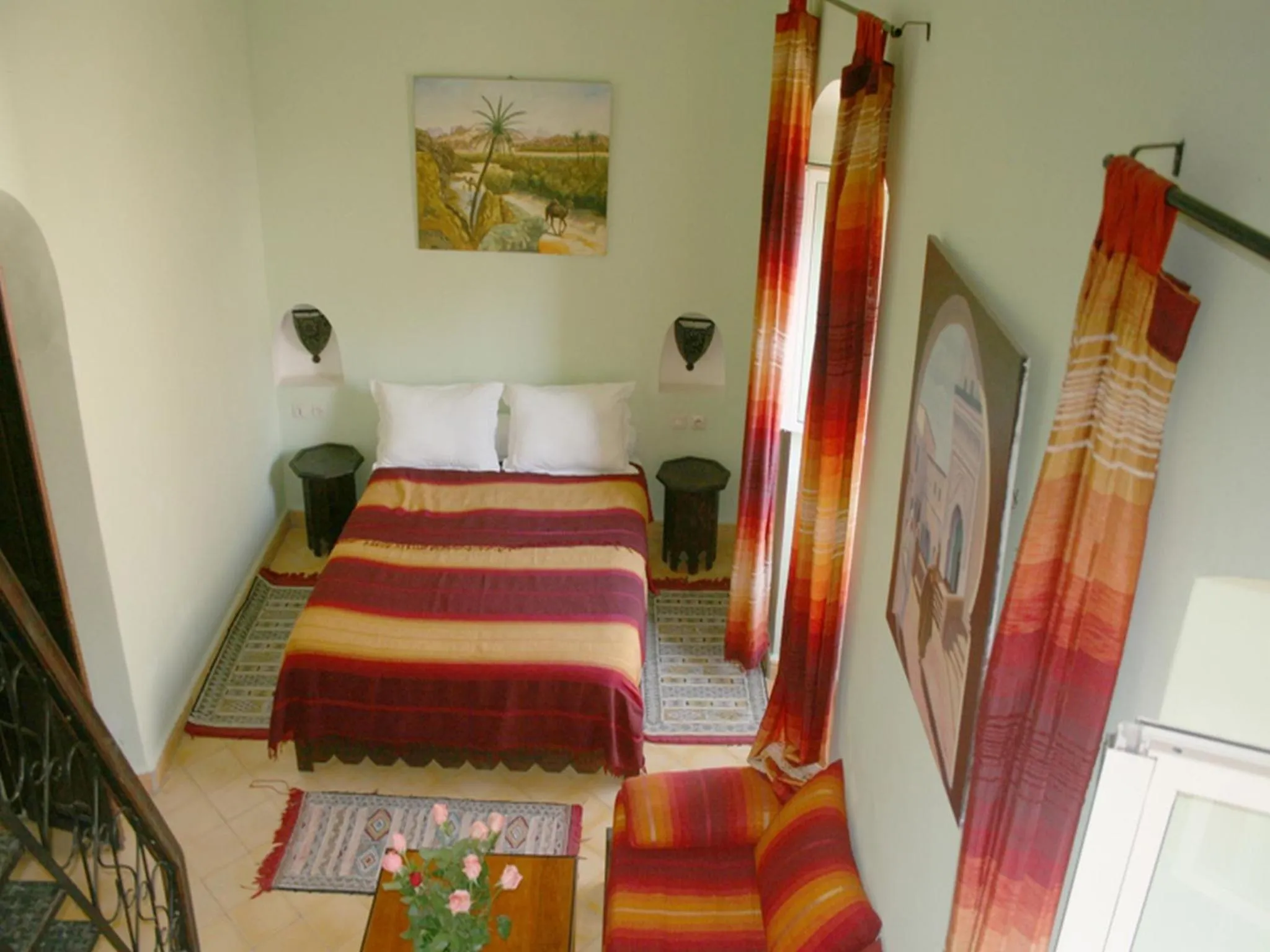 Photo of the whole room, Bed in Riad Etoile D'essaouira