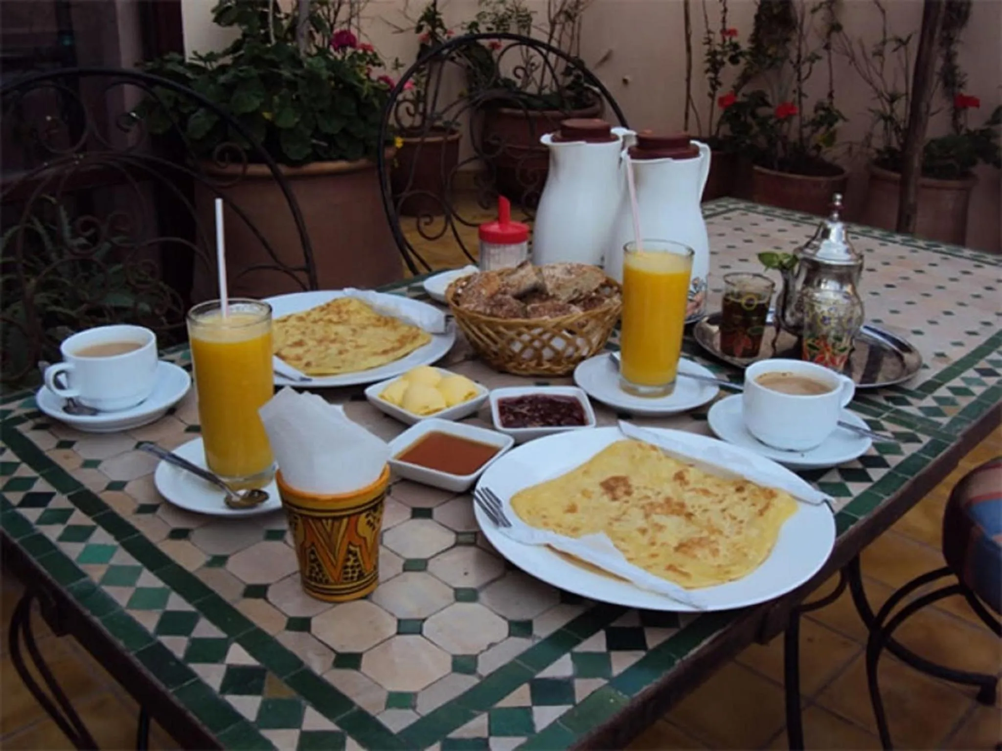 Breakfast in Riad Etoile D'essaouira