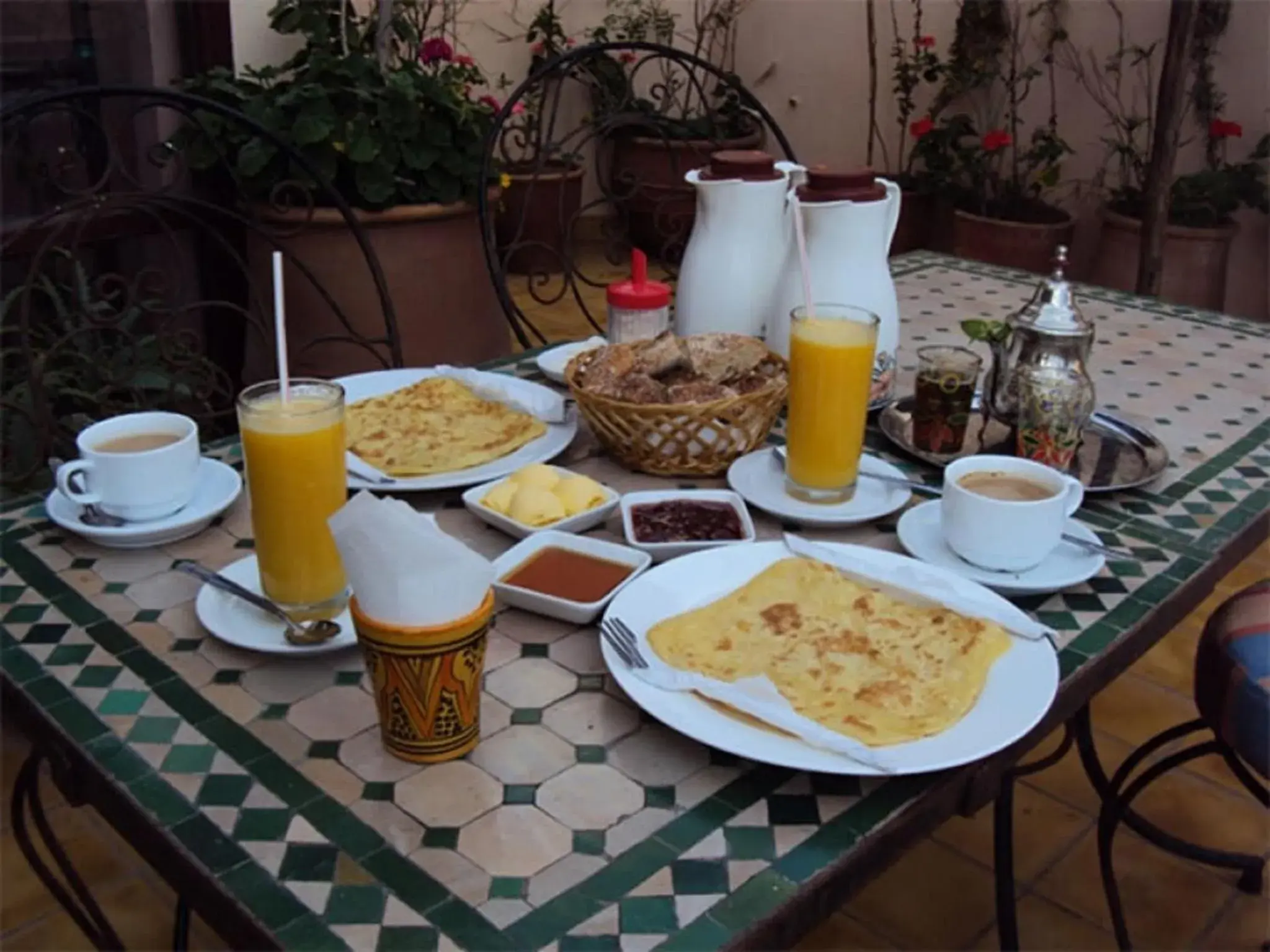Breakfast in Riad Etoile D'essaouira Breakfast in Riad Etoile D'essaouira
