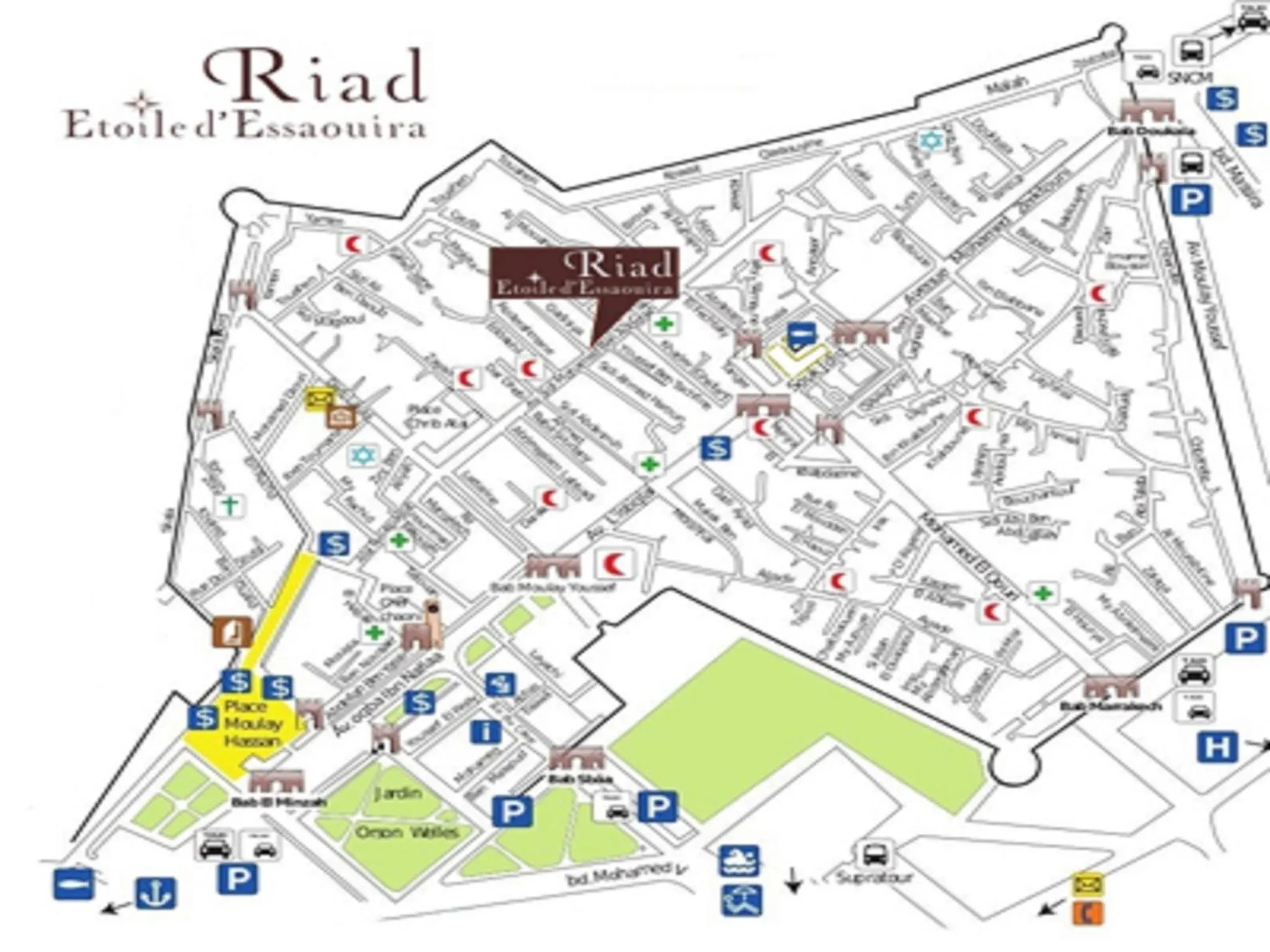 Neighbourhood in Riad Etoile D'essaouira