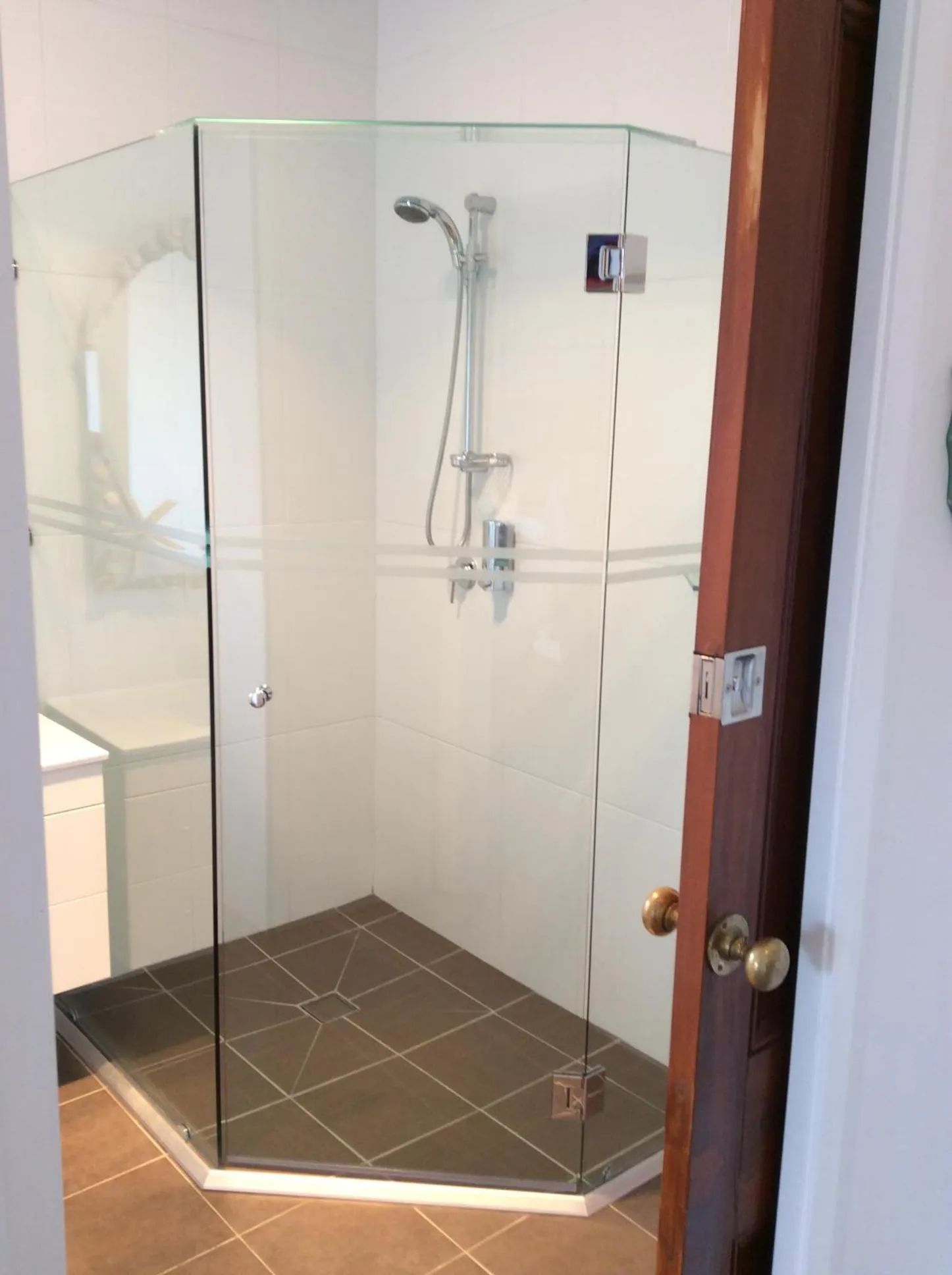 Shower in Serenity Lodge for Couples