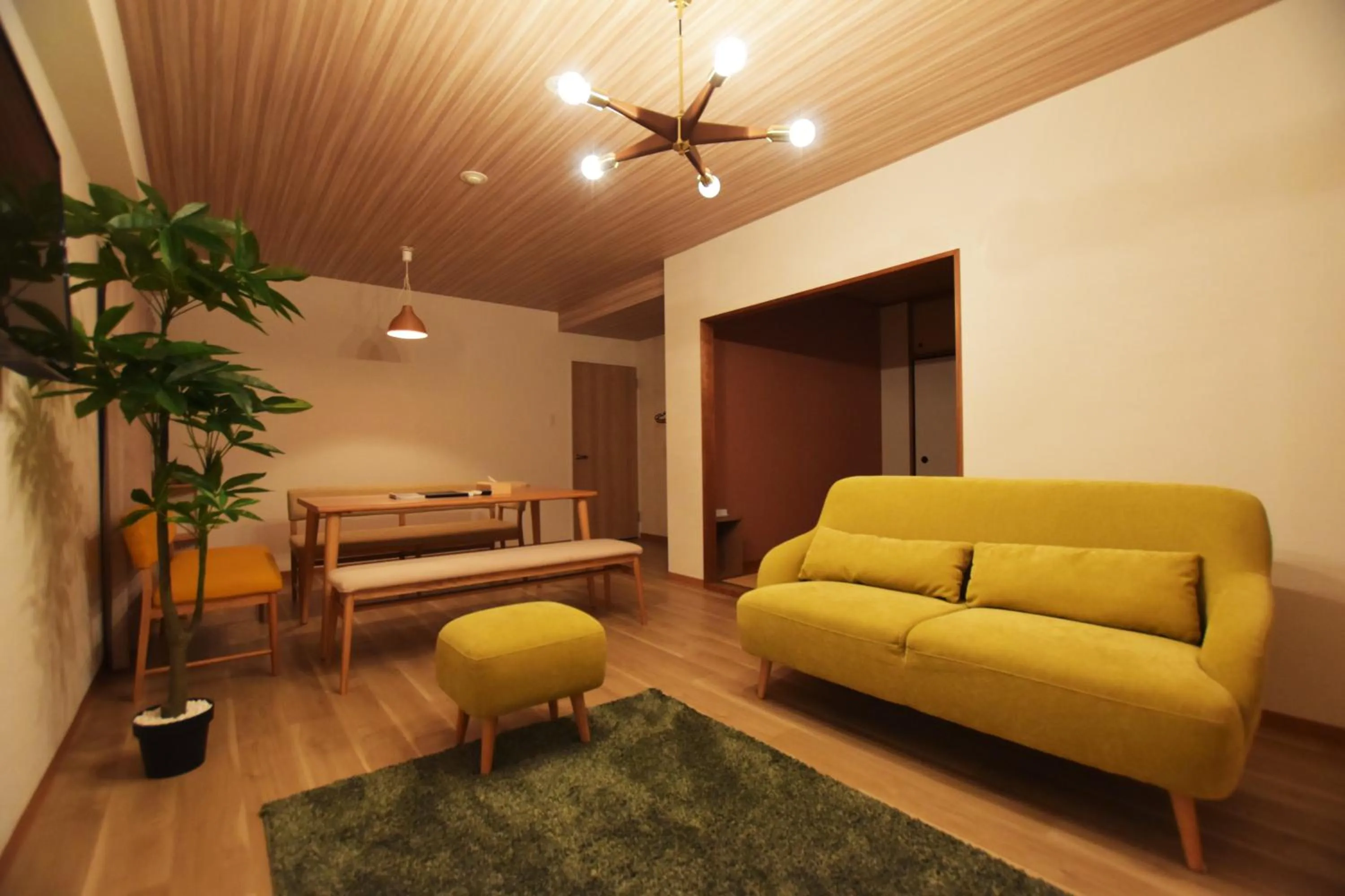 Living room in Randor Residence Tokyo Suites