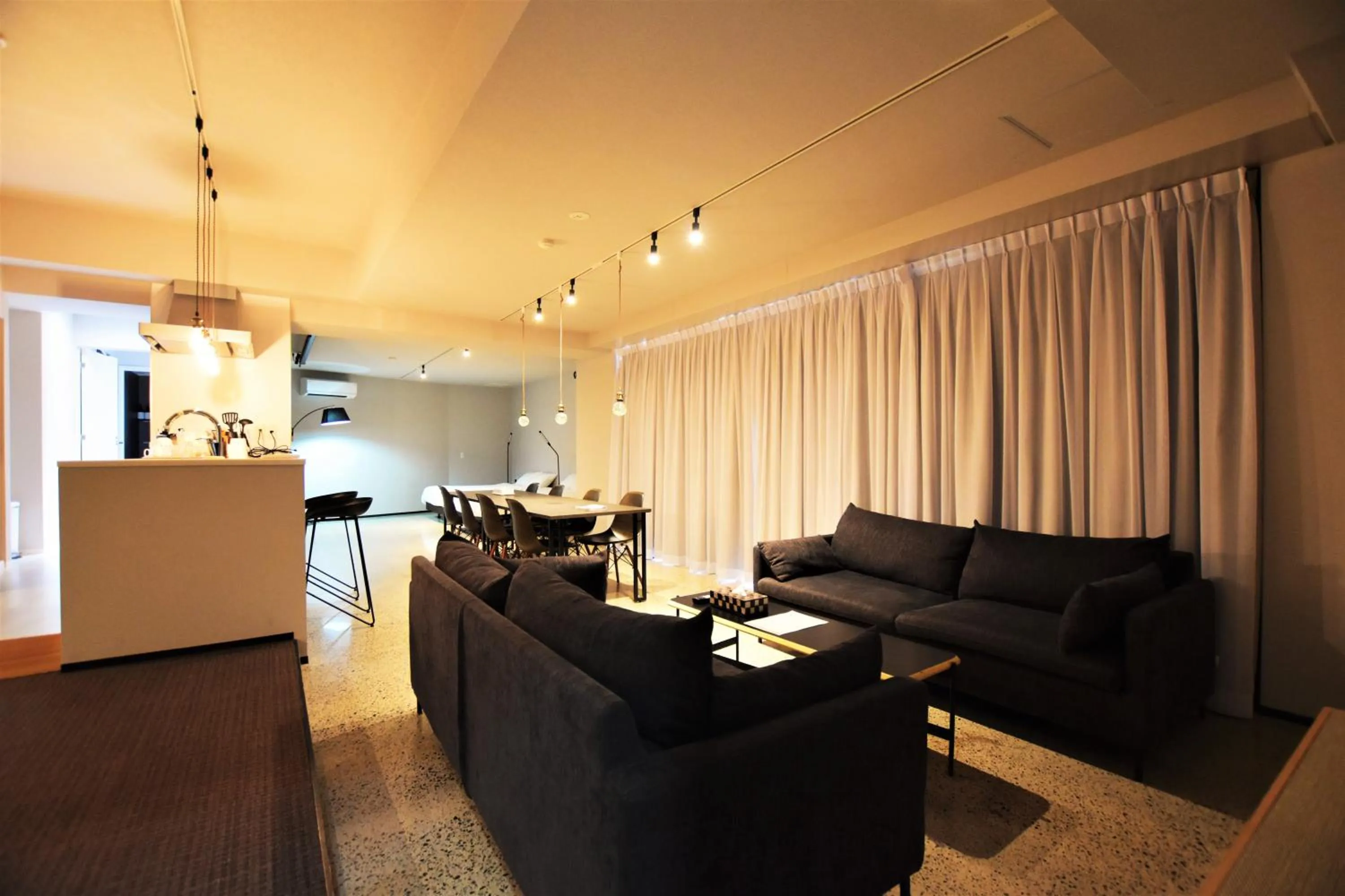 Living room in Randor Residence Tokyo Suites