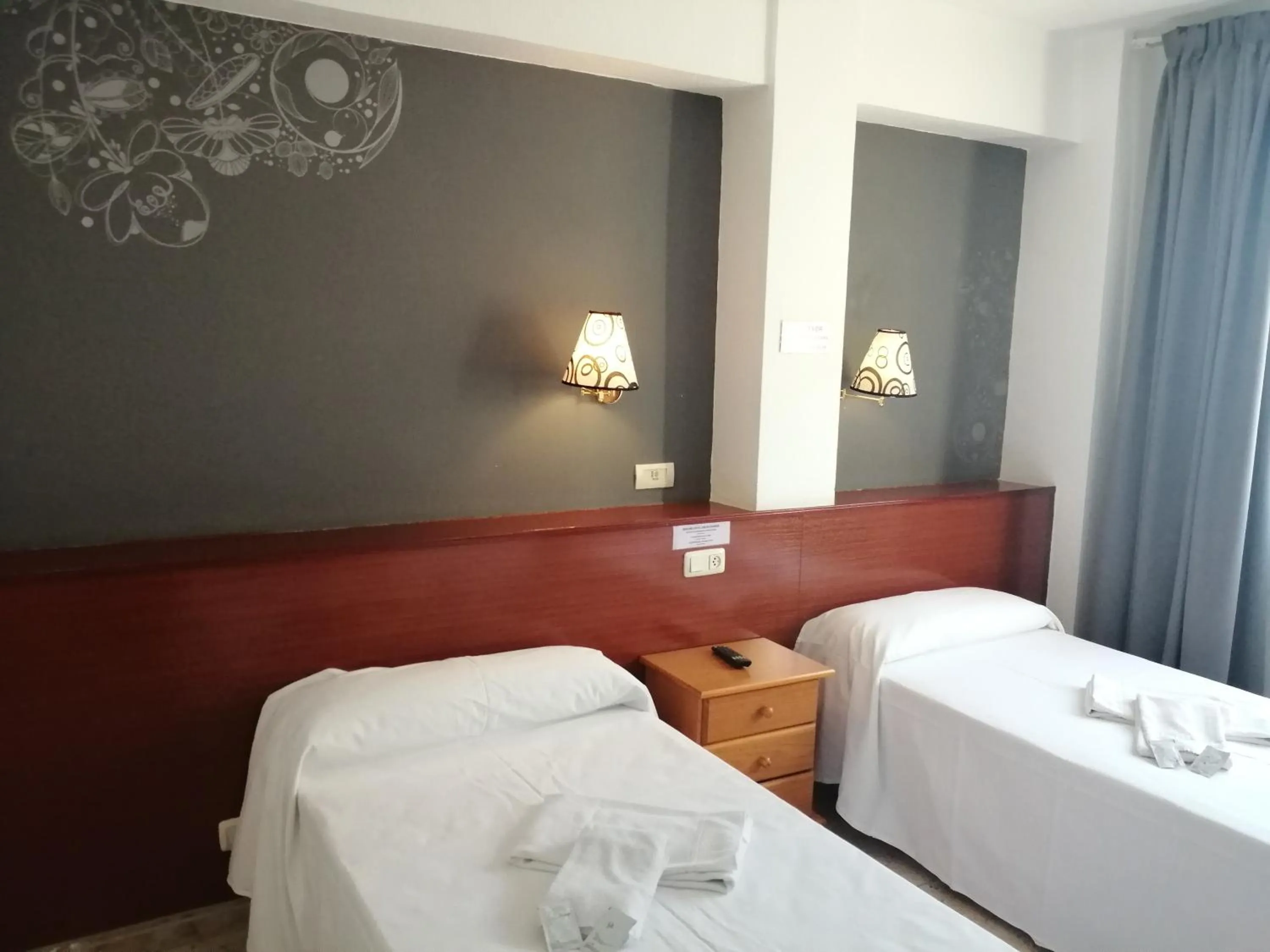 Bed in Hostal Jaime I