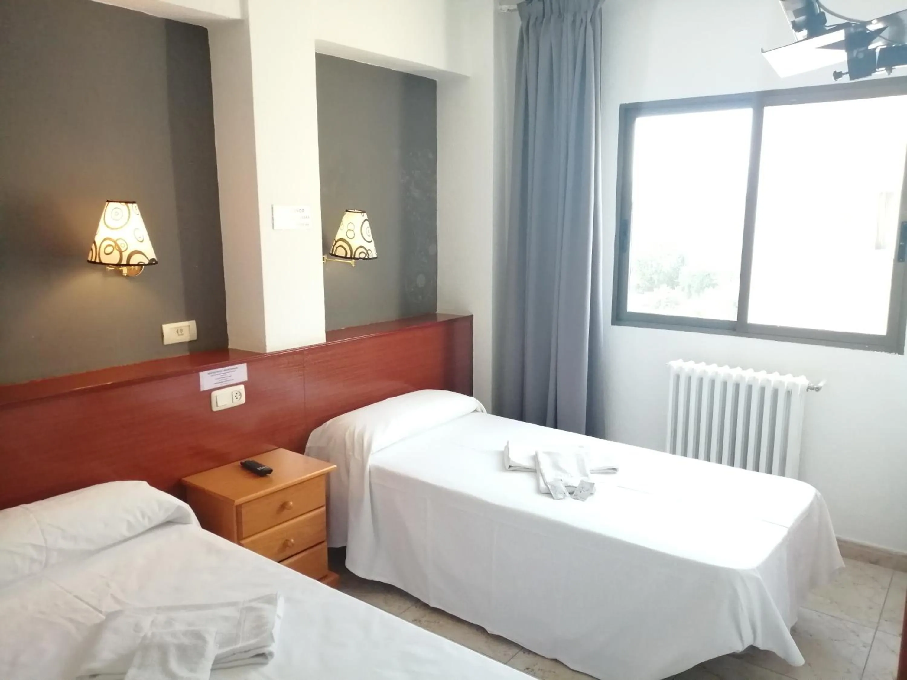 Bed in Hostal Jaime I