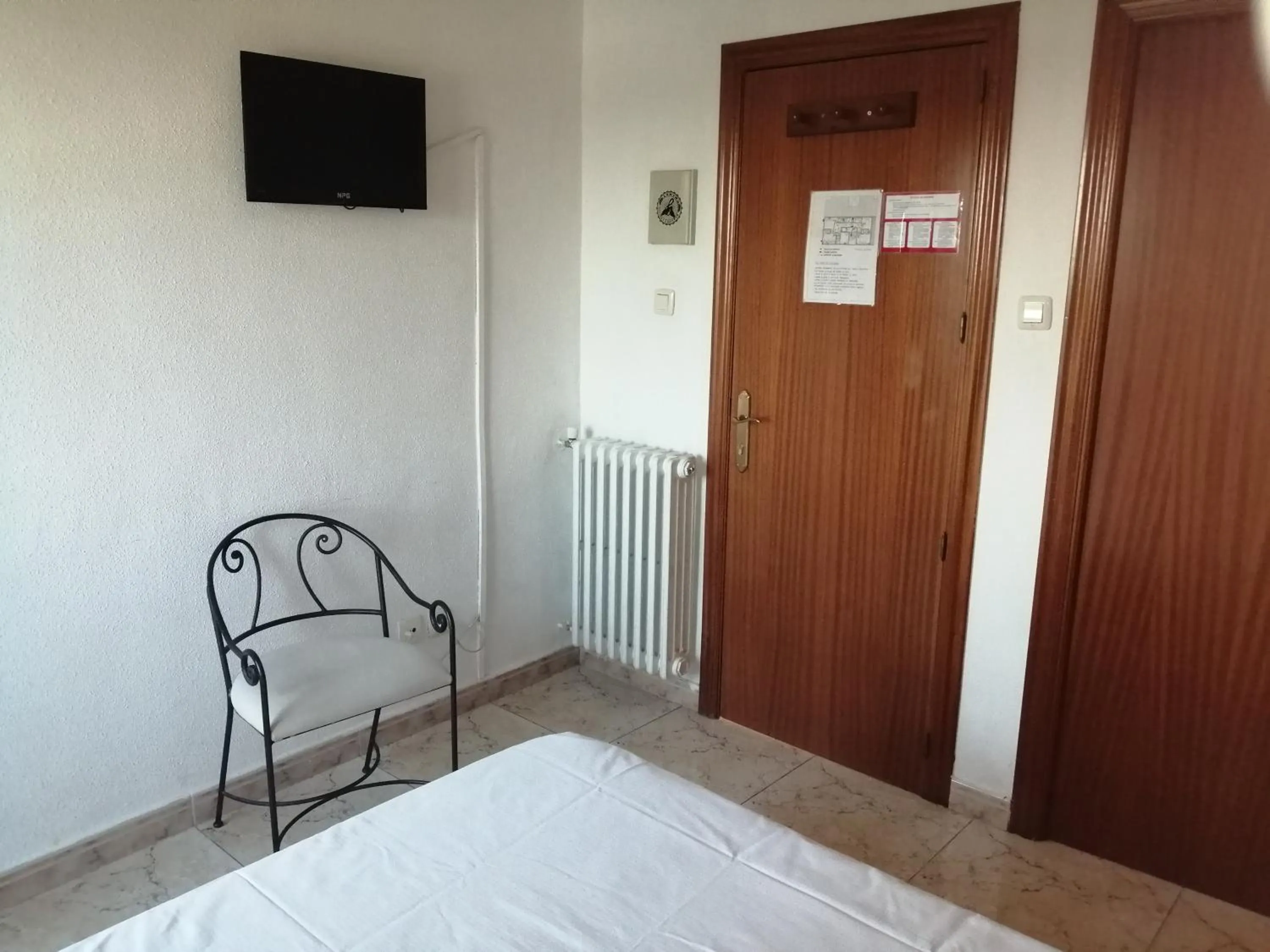 Bed in Hostal Jaime I