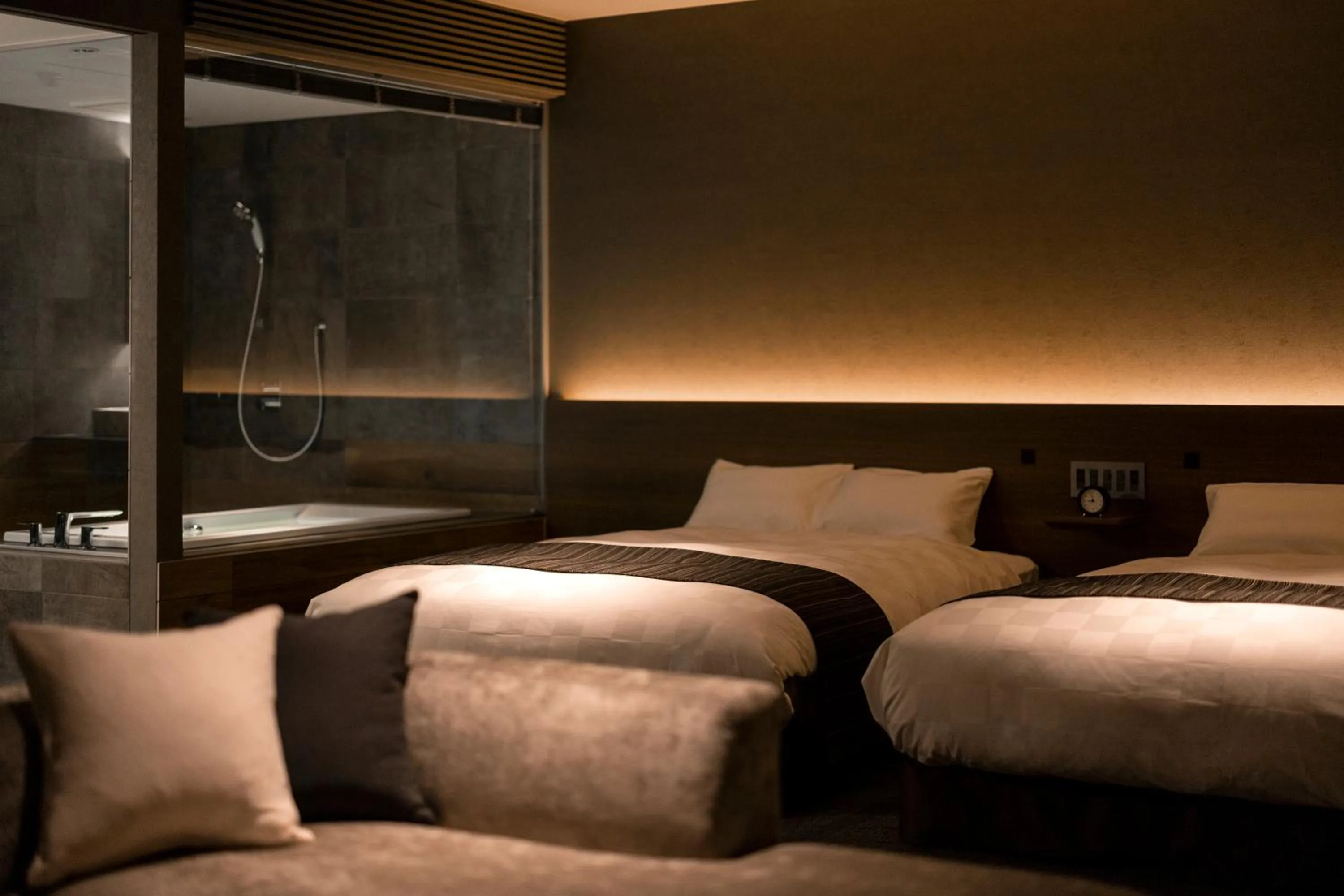 Bed in ROYAL CHESTER NAGASAKI hotel&retreat