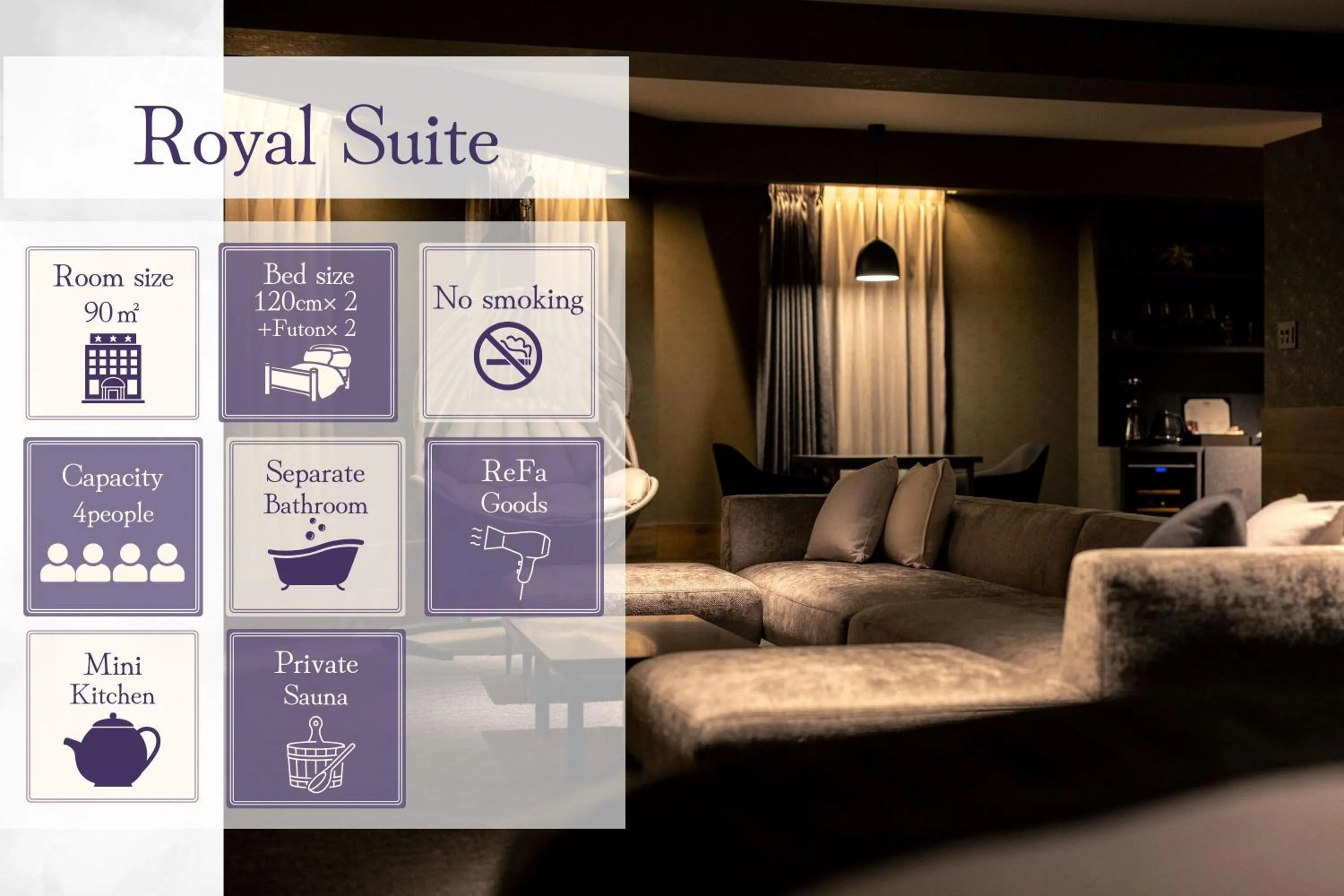 Photo of the whole room in ROYAL CHESTER NAGASAKI hotel&retreat