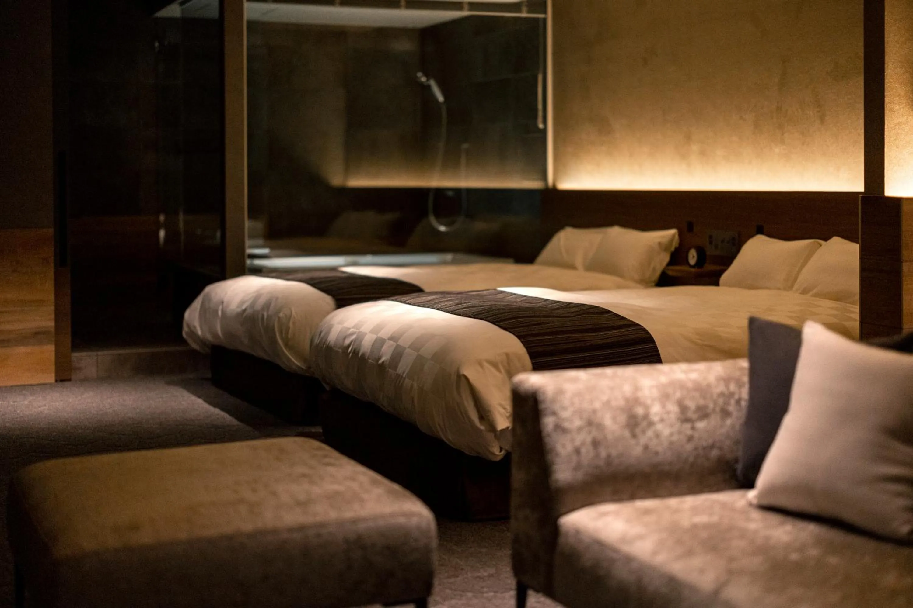 Bed in ROYAL CHESTER NAGASAKI hotel&retreat