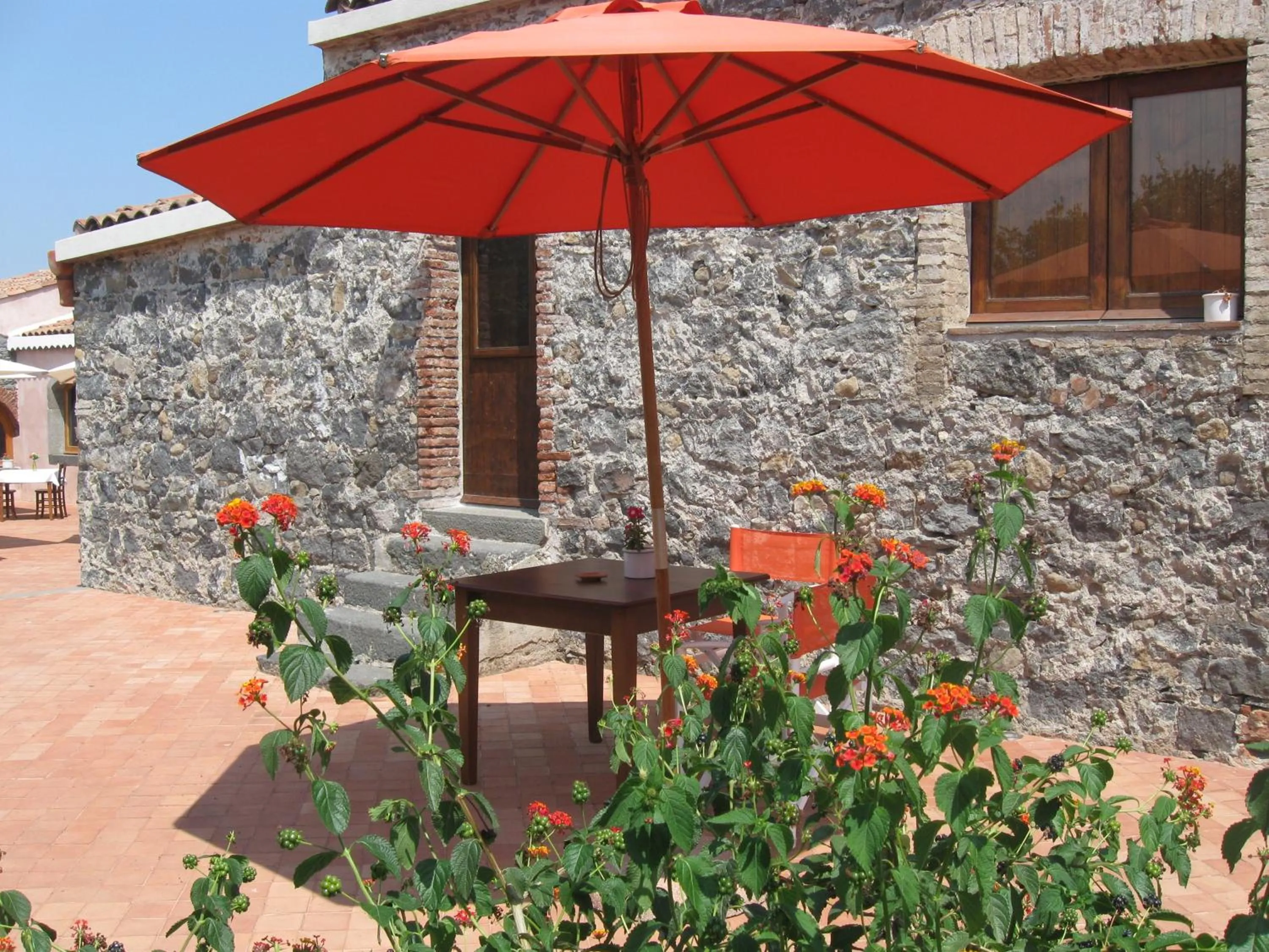 Balcony/Terrace in Agriturismo Galea
