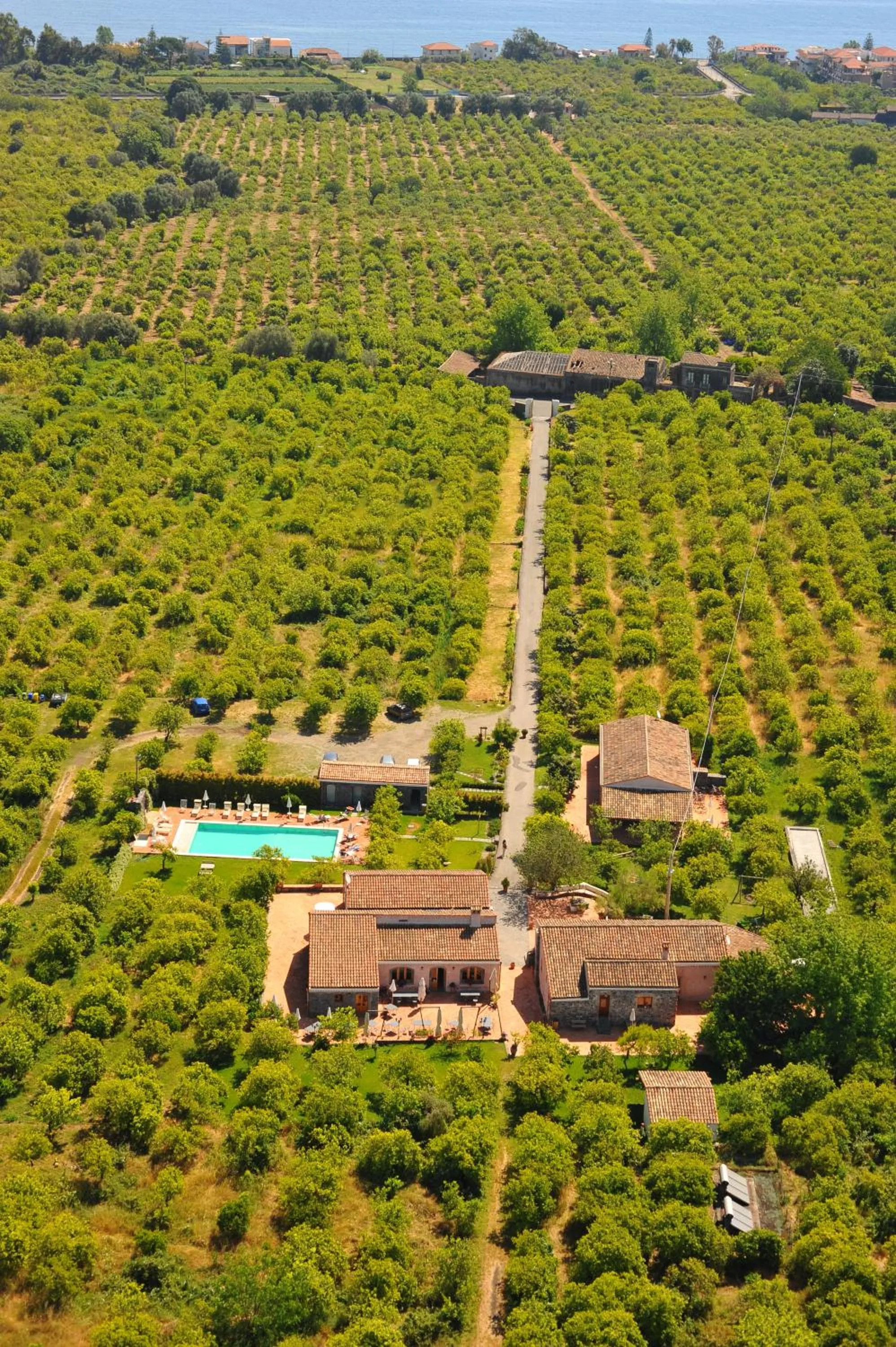 Bird's eye view in Agriturismo Galea
