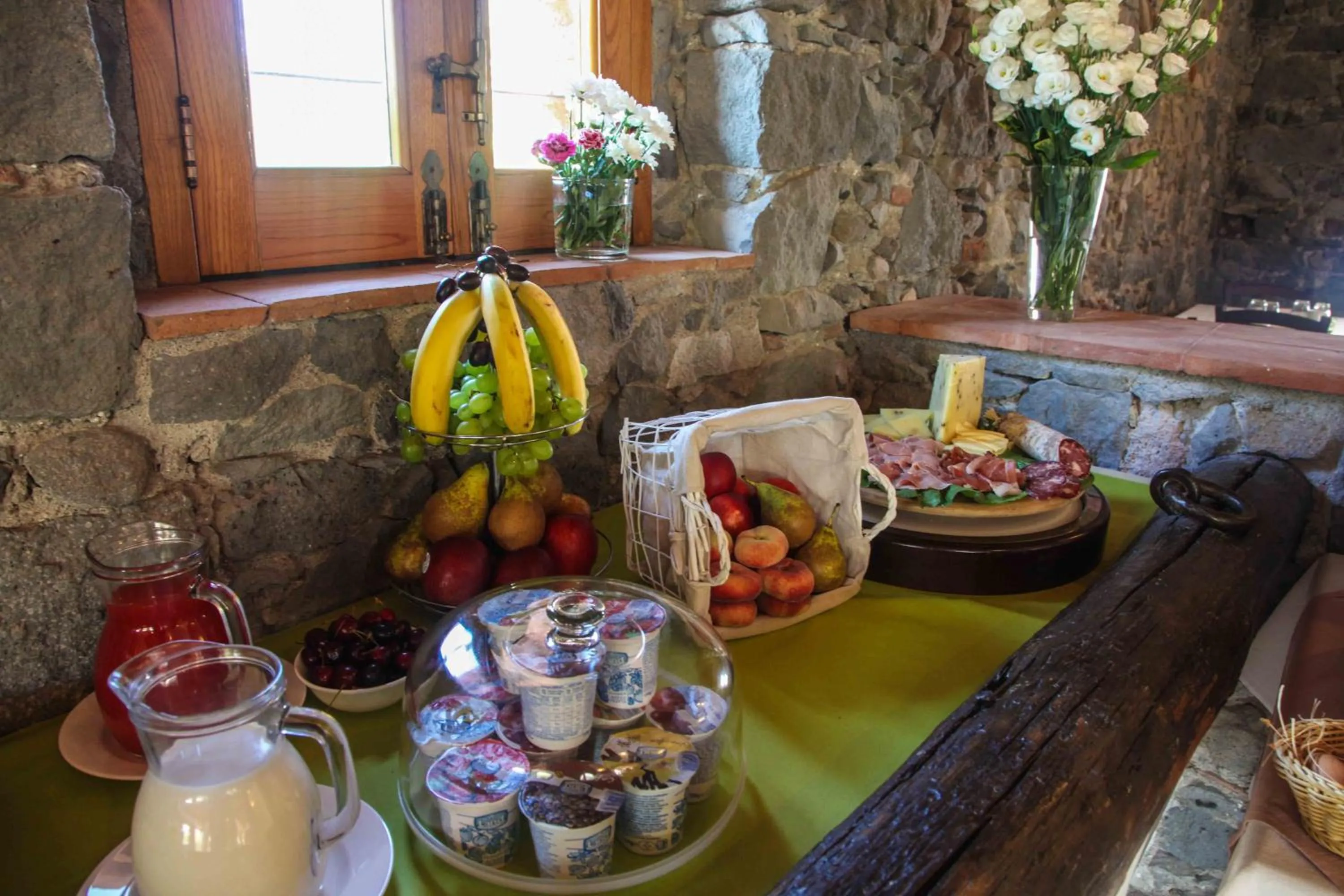 Breakfast in Agriturismo Galea