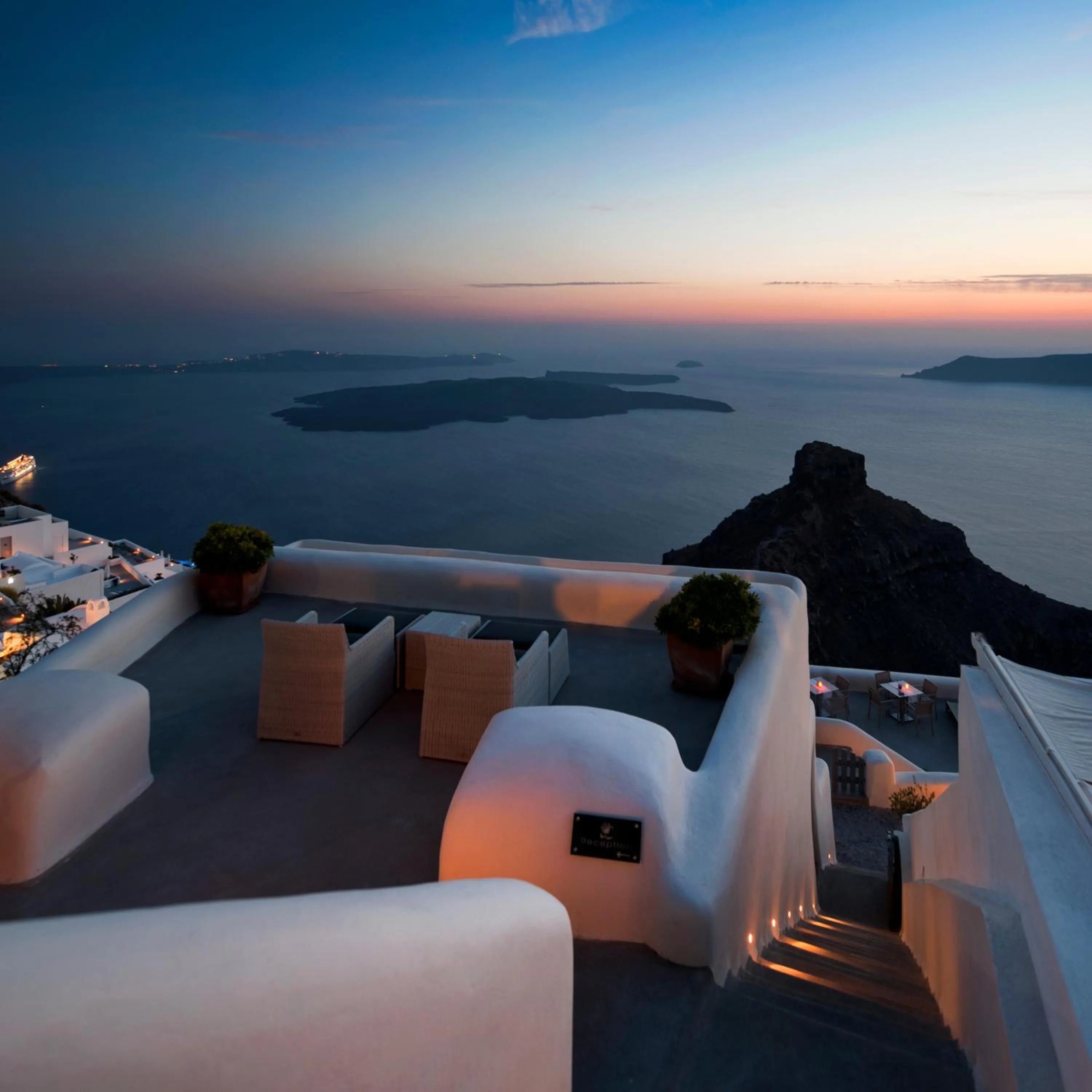 Patio in Kapari Natural Resort