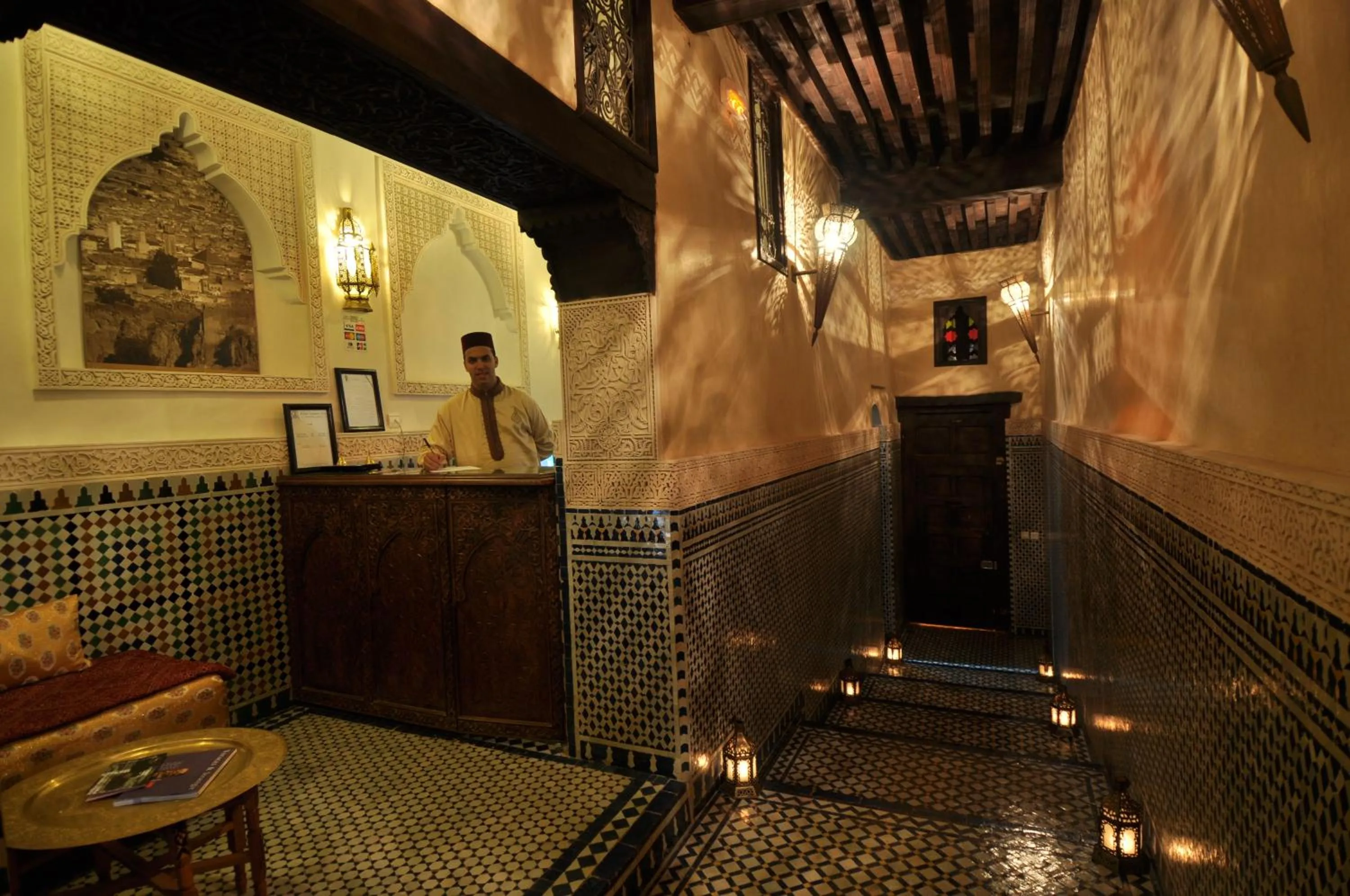 Lobby or reception in Riad Salam Fes & Spa