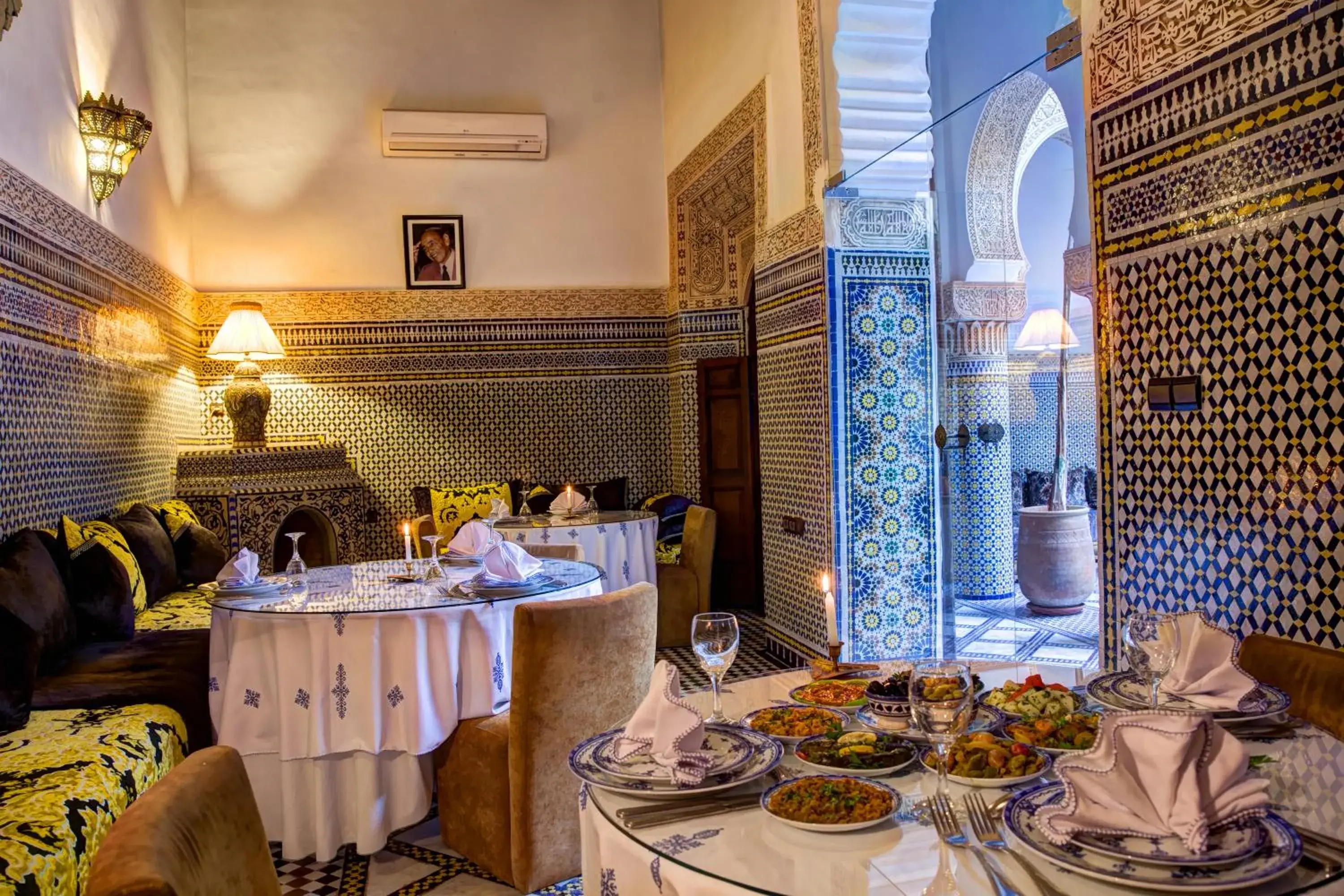 Restaurant/places to eat in Riad Salam Fes Restaurant/places to eat in Riad Salam Fes