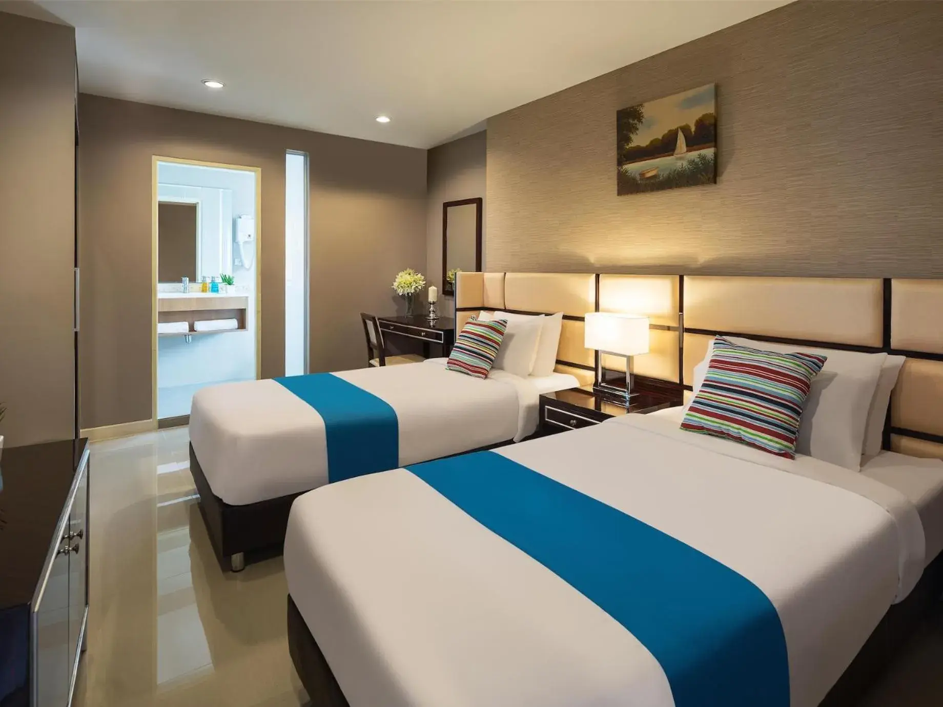 Premier Twin Room in Ton Aor Place Hotel Premier Twin Room in Ton Aor Place Hotel