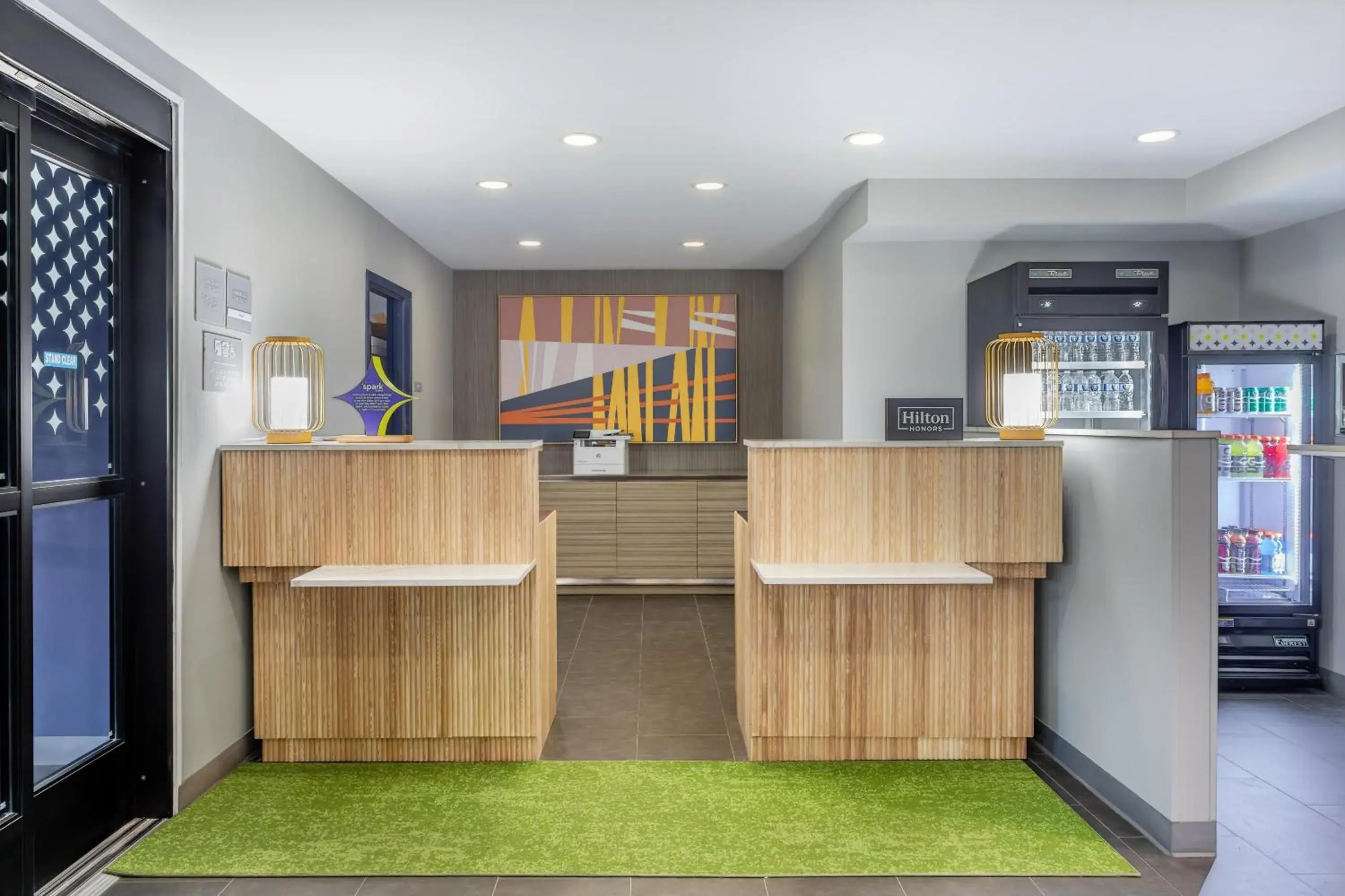 Lobby or reception in Spark by Hilton Clarion Lobby or reception in Spark by Hilton Clarion