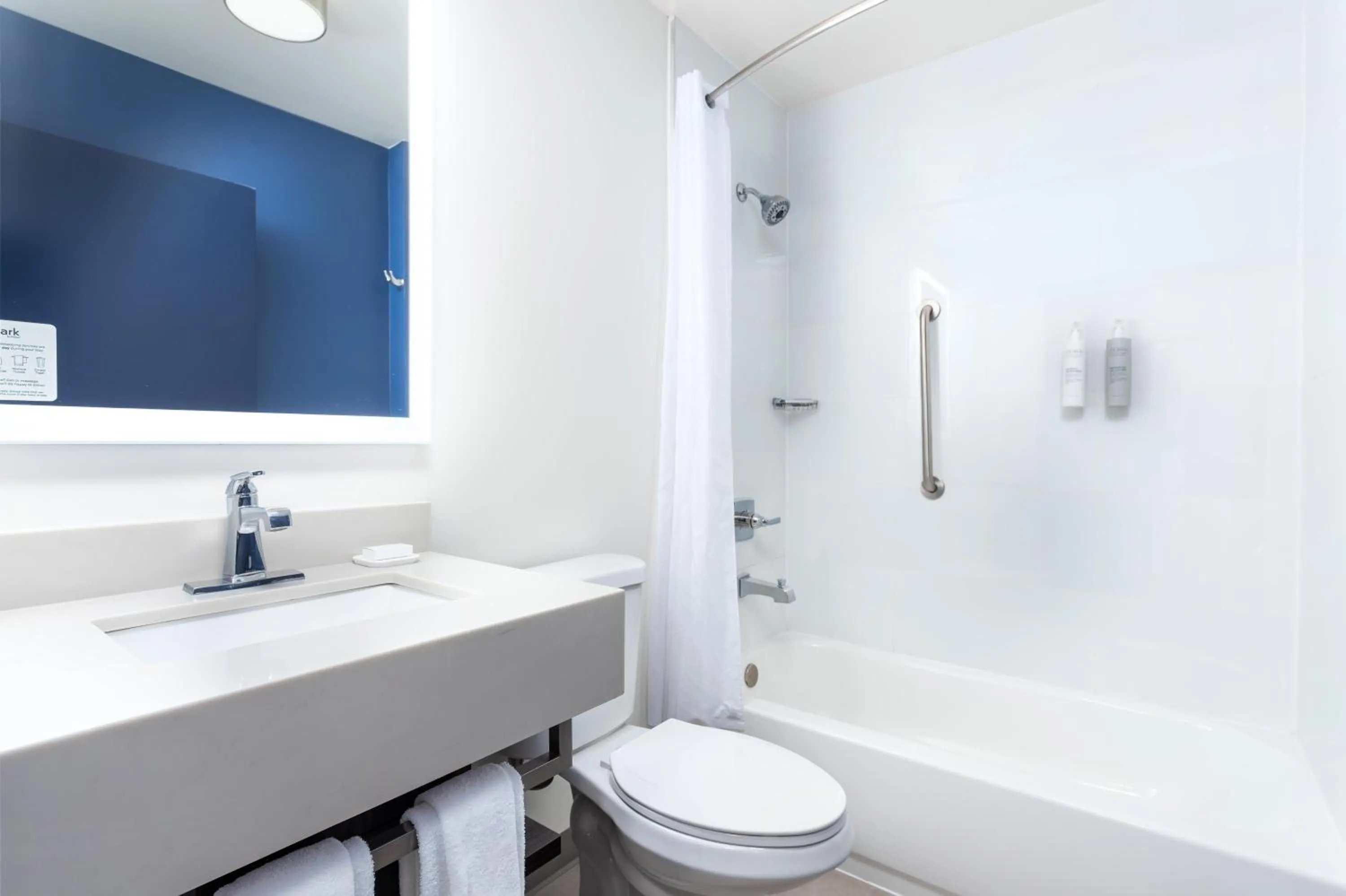 Bathroom in Spark by Hilton Clarion