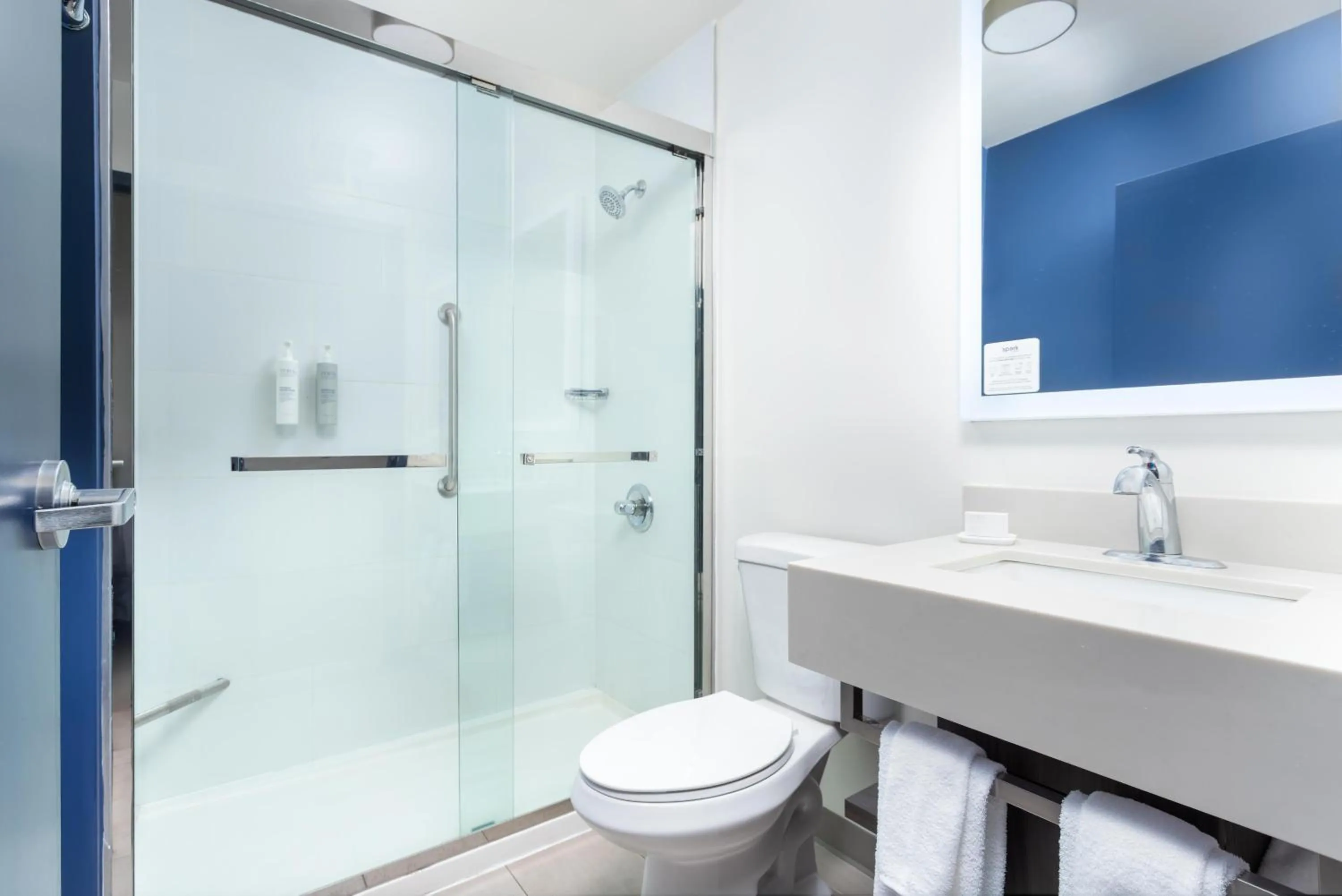 Bathroom in Spark by Hilton Clarion