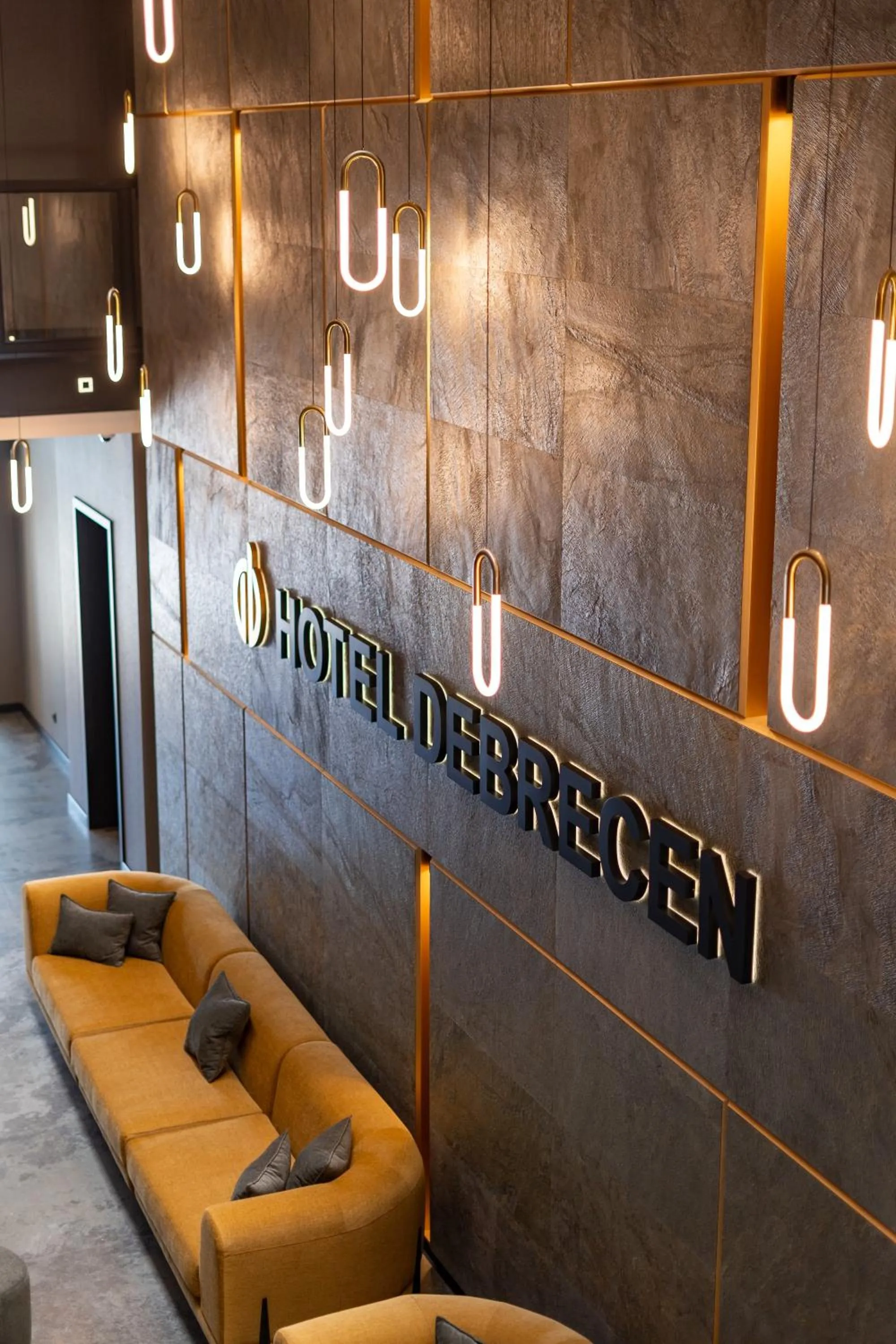 Property logo or sign in Hotel Debrecen