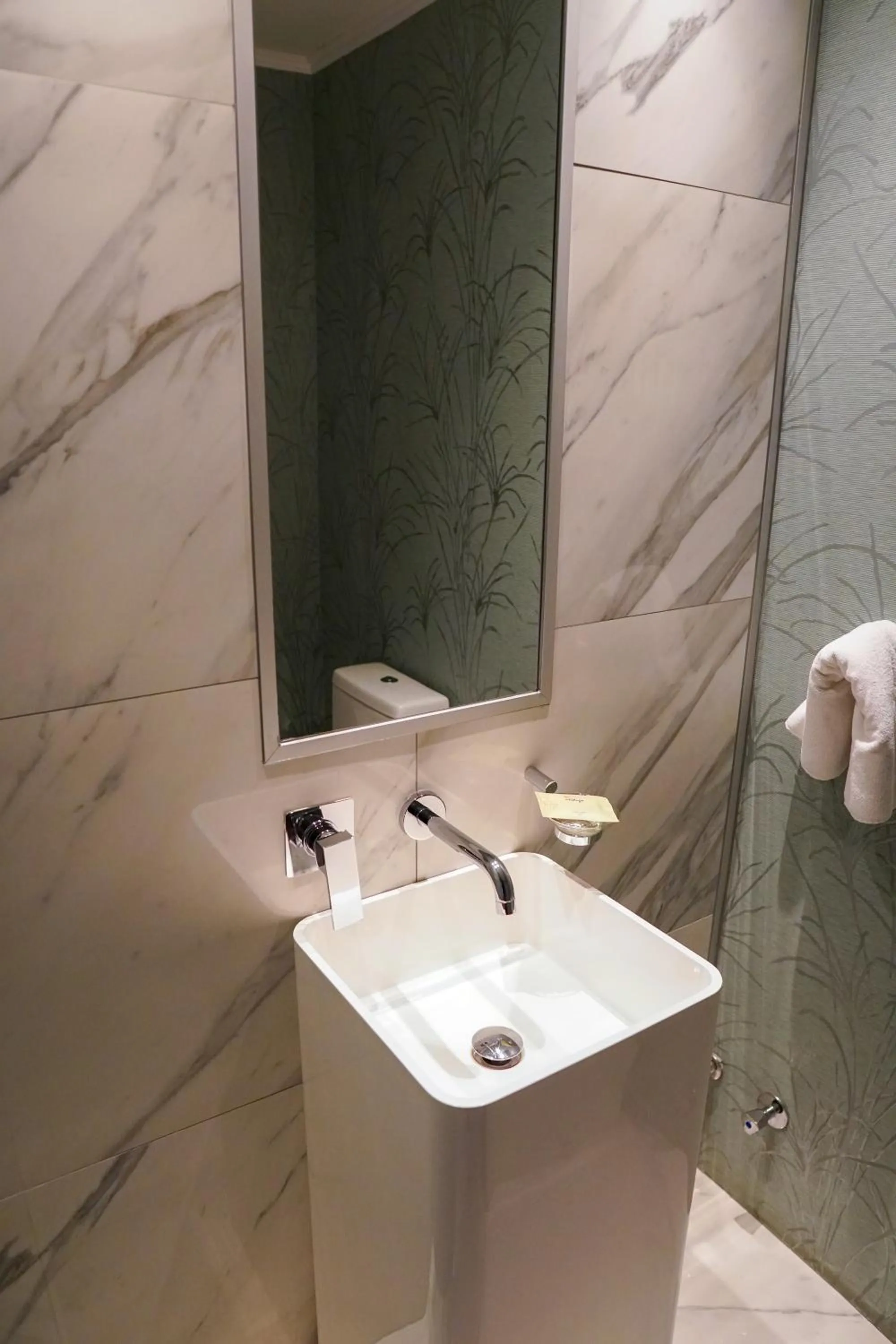 Bathroom in Hotel Parada Linares