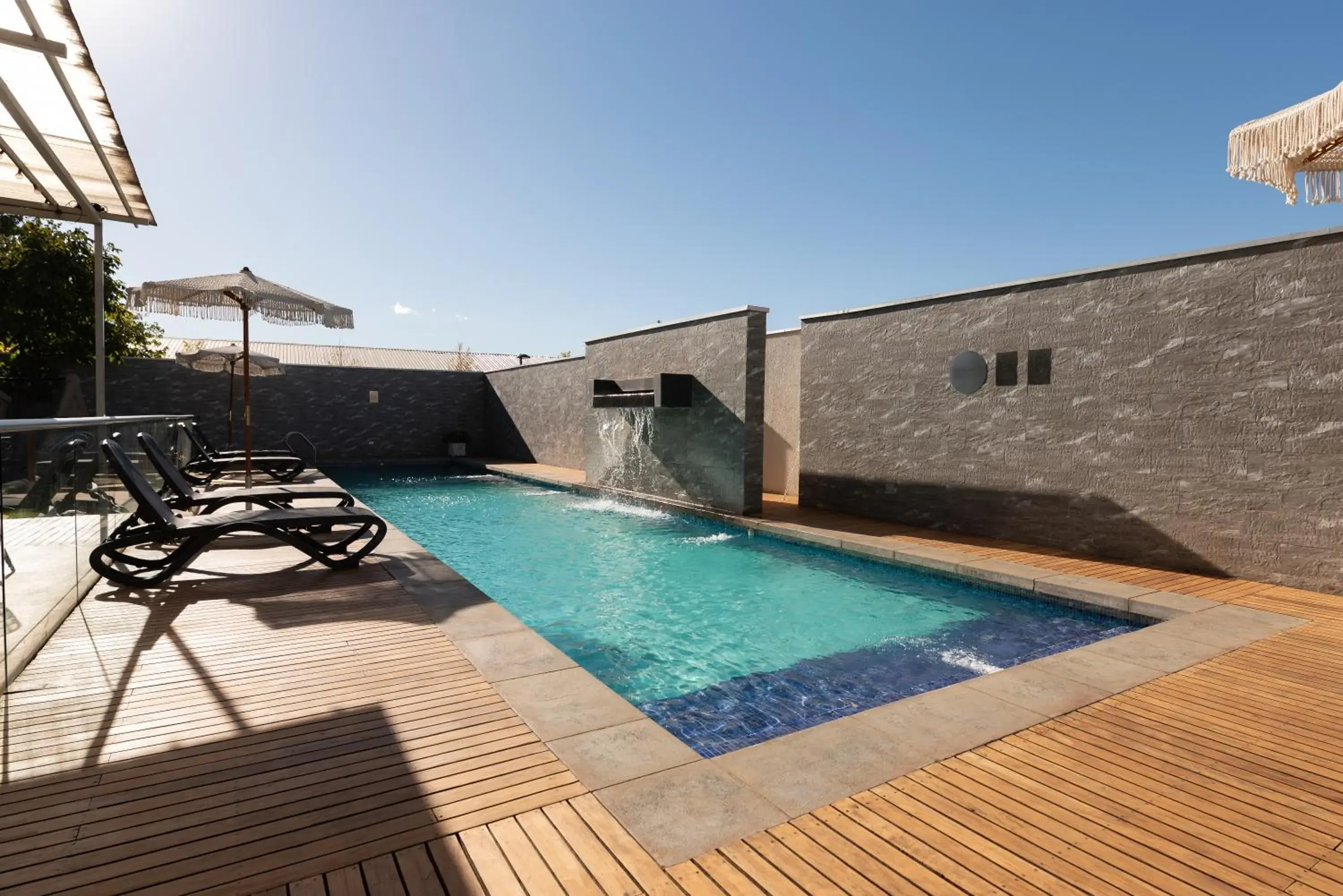 Swimming pool in Hotel Parada Linares Swimming pool in Hotel Parada Linares