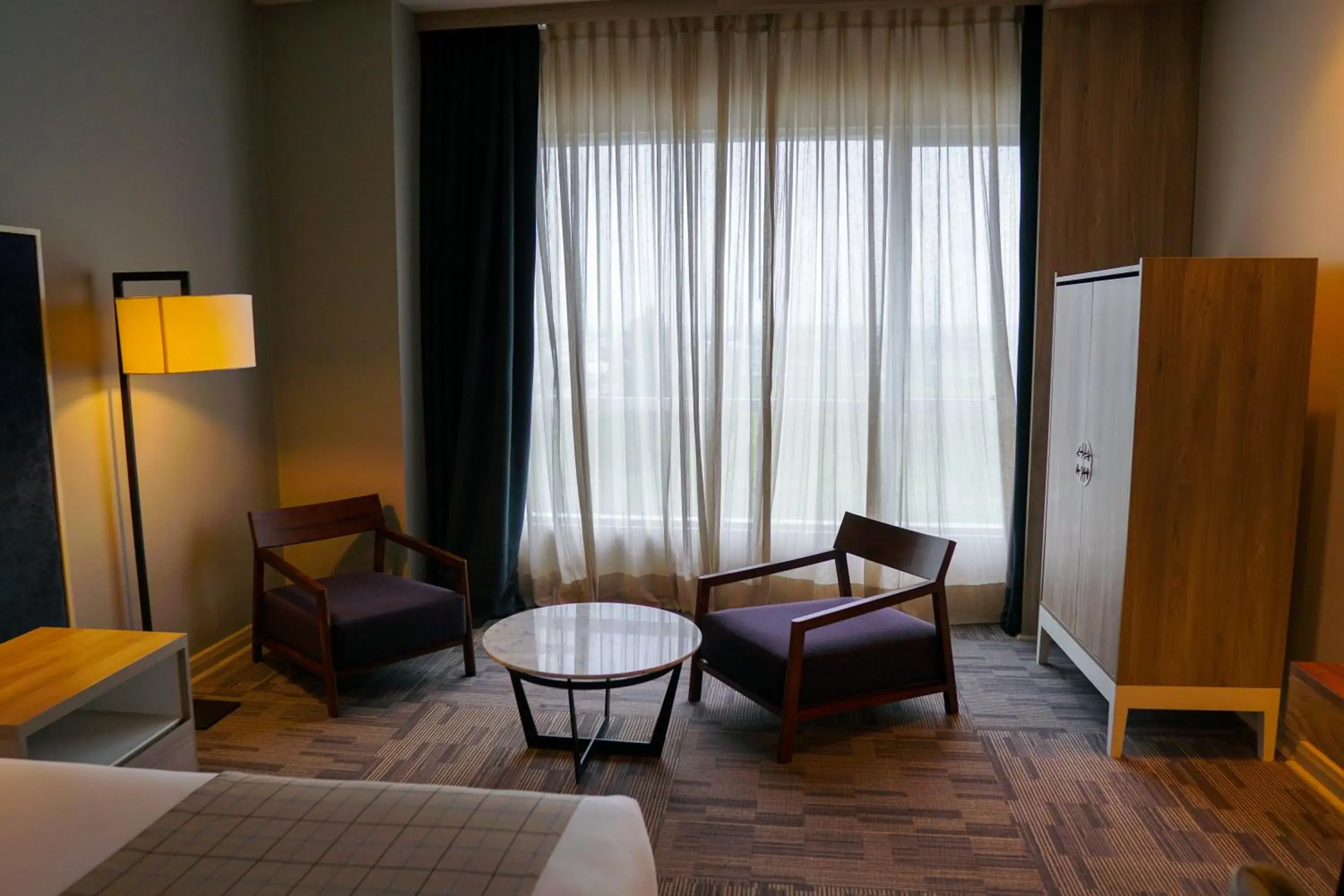 Living room, Bed in Hotel Parada Linares Living room, Bed in Hotel Parada Linares