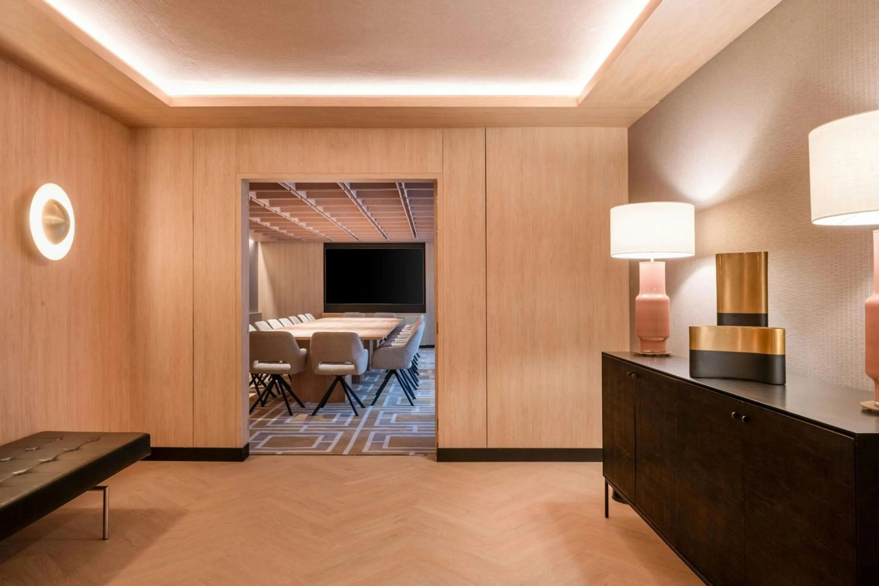 Meeting/conference room in AC Hotel Atocha by Marriott