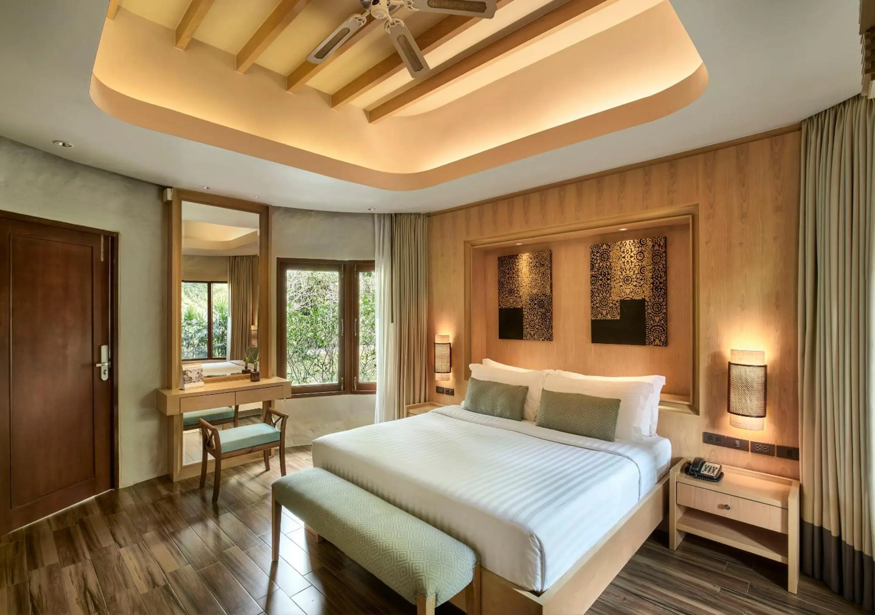 Bed in Sea Sand Sun Resort and Villas - SHA Plus