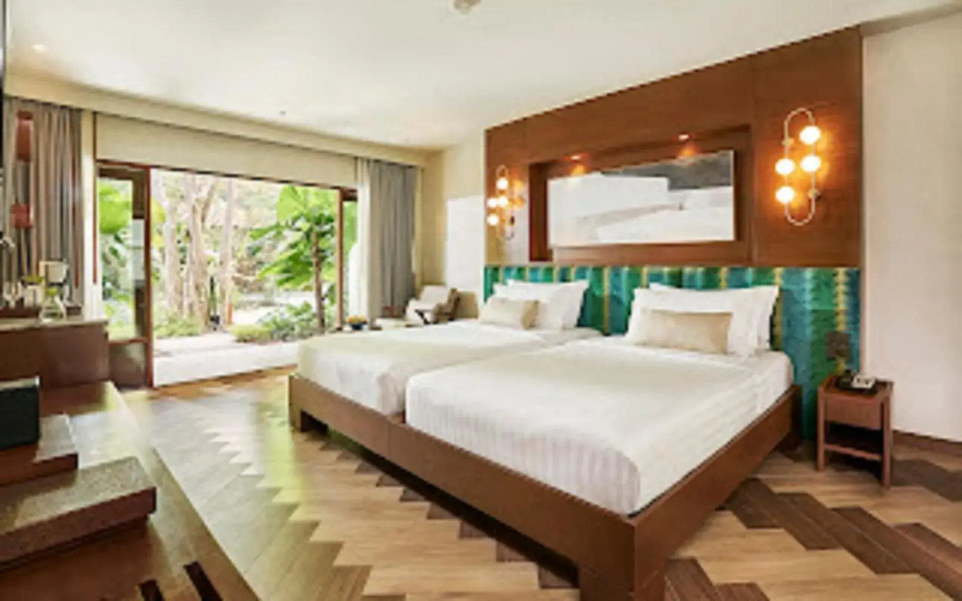 Bed in Sea Sand Sun Resort and Villas - SHA Plus