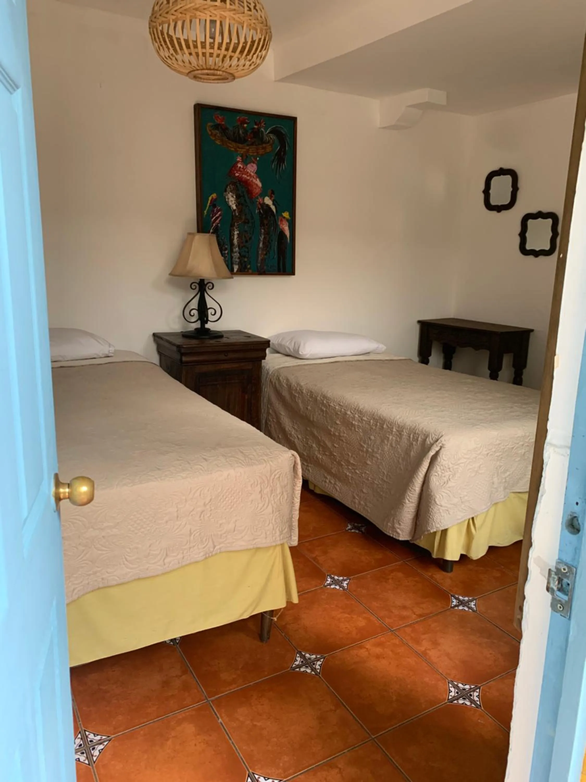 Bed in Posada El Antaño