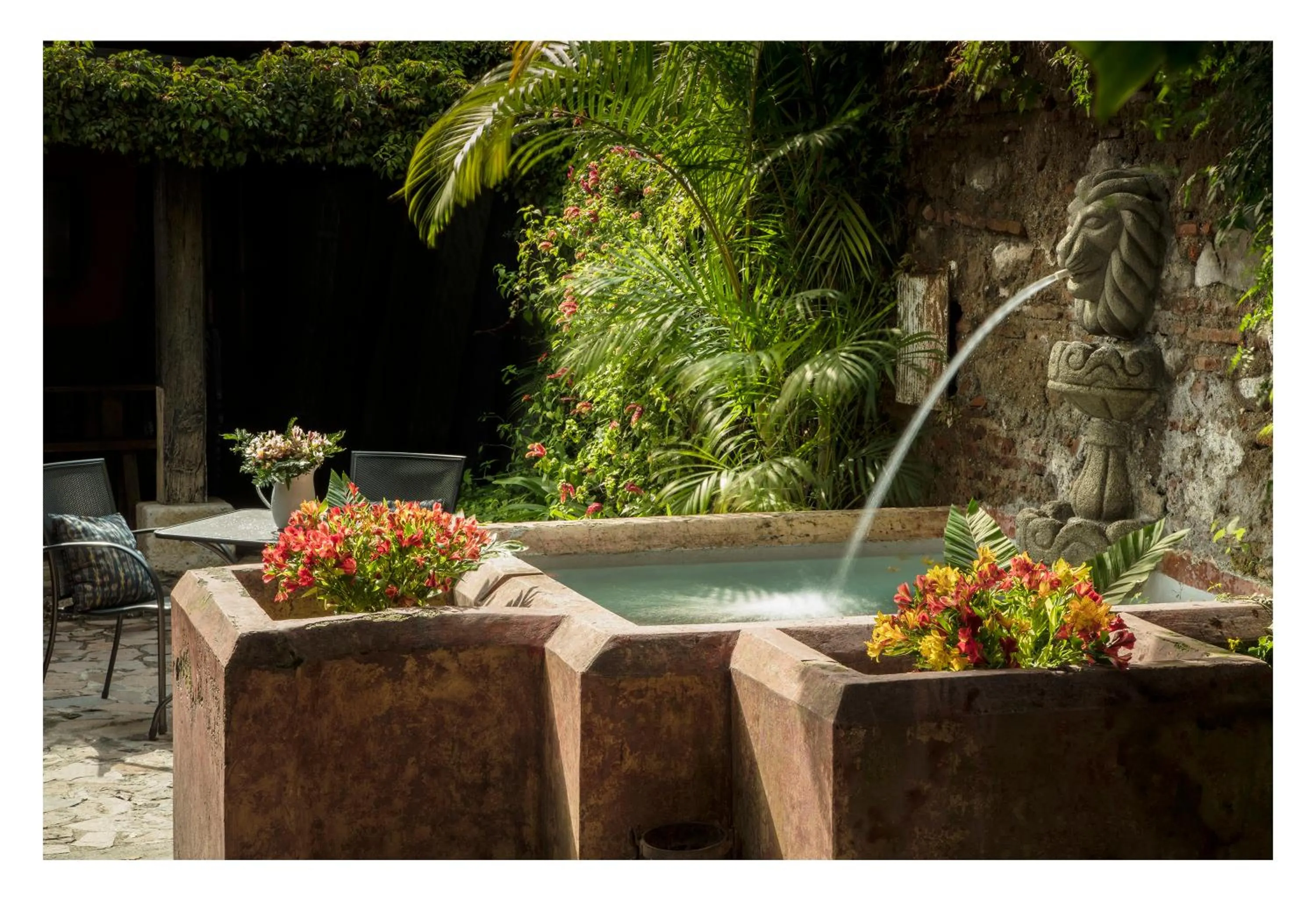 Patio in Posada El Antaño