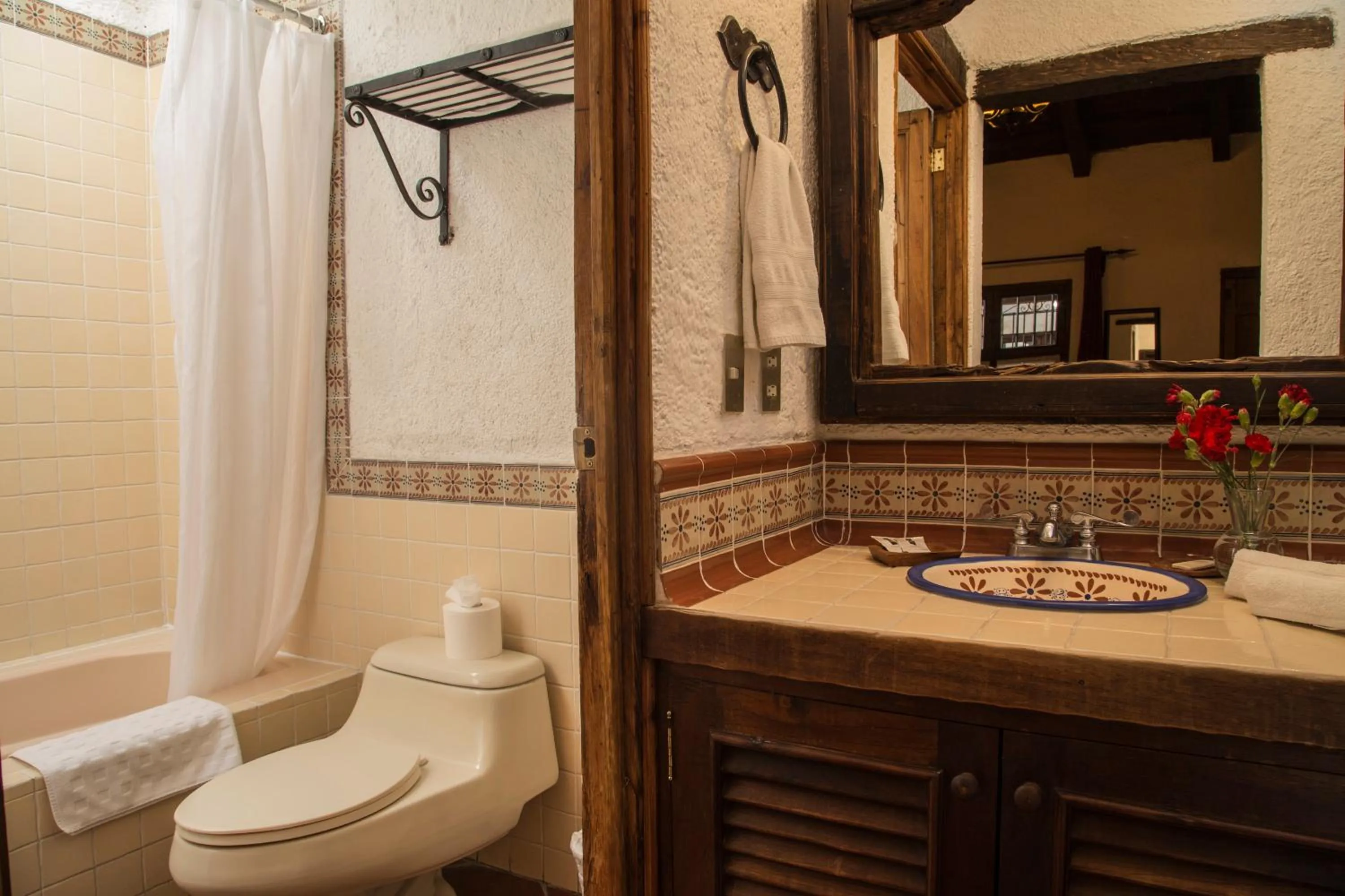 Bathroom in Posada El Antaño