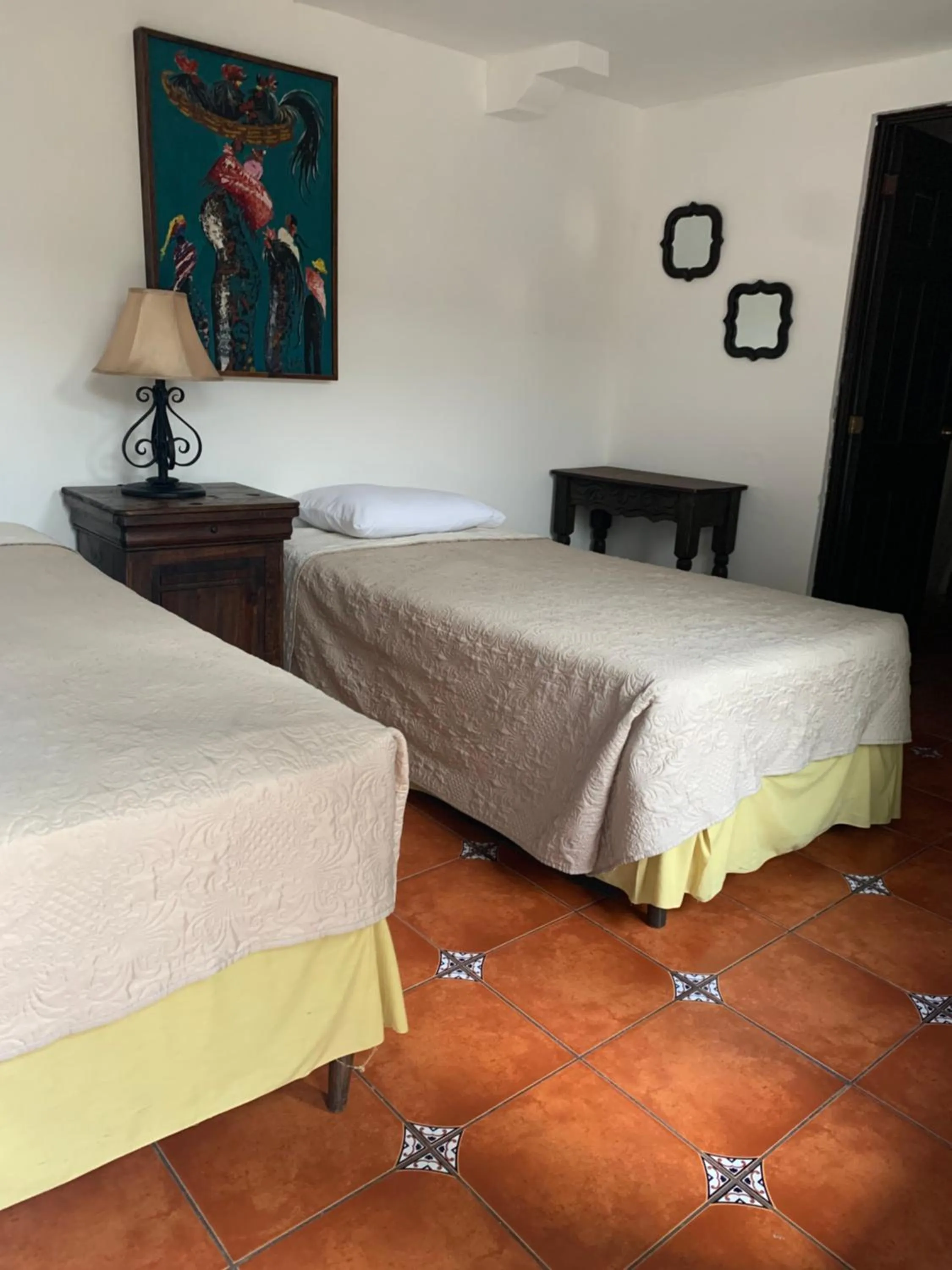 Bed in Posada El Antaño