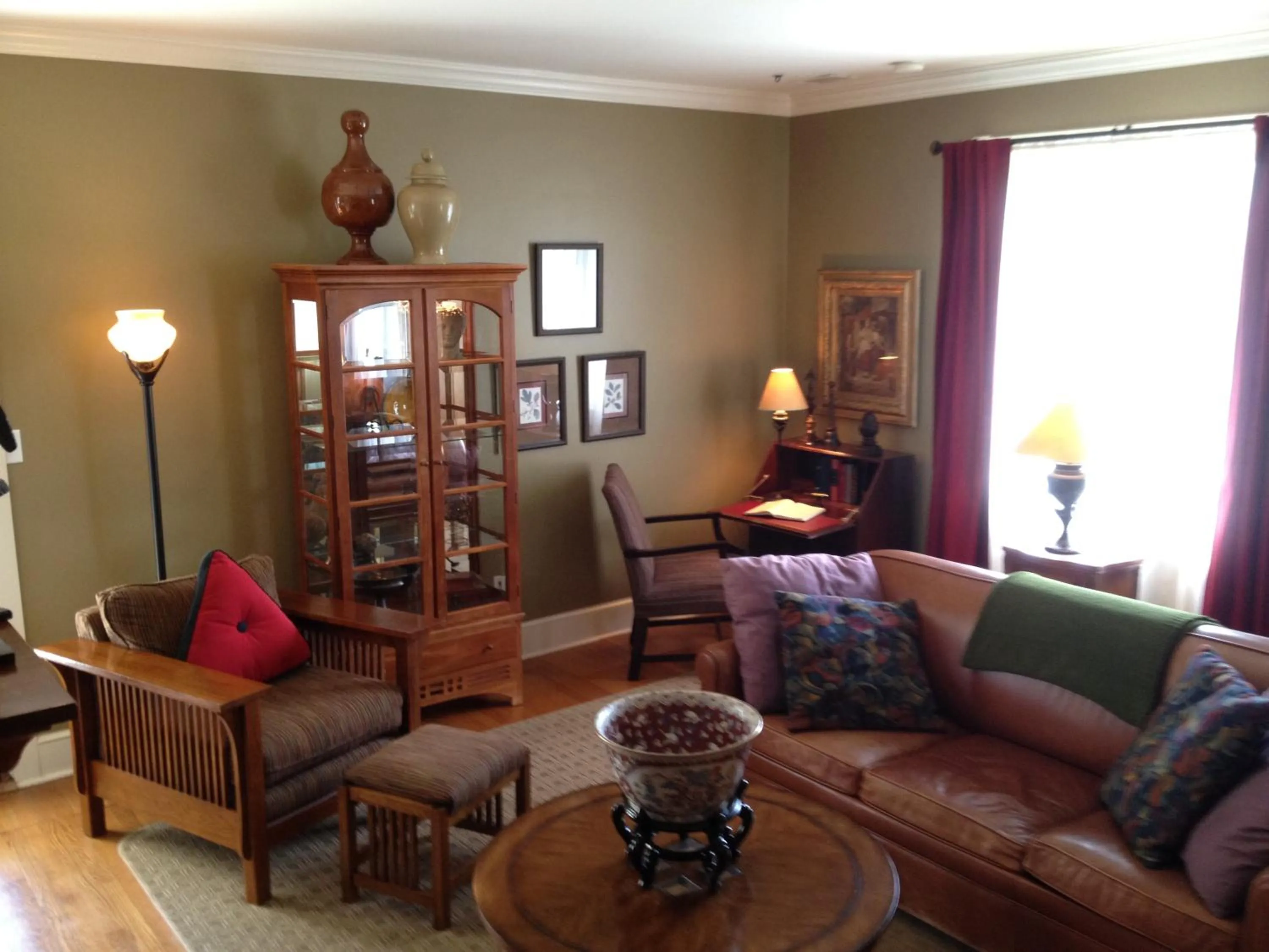 Living room in The Belvedere Inn & Restaurant